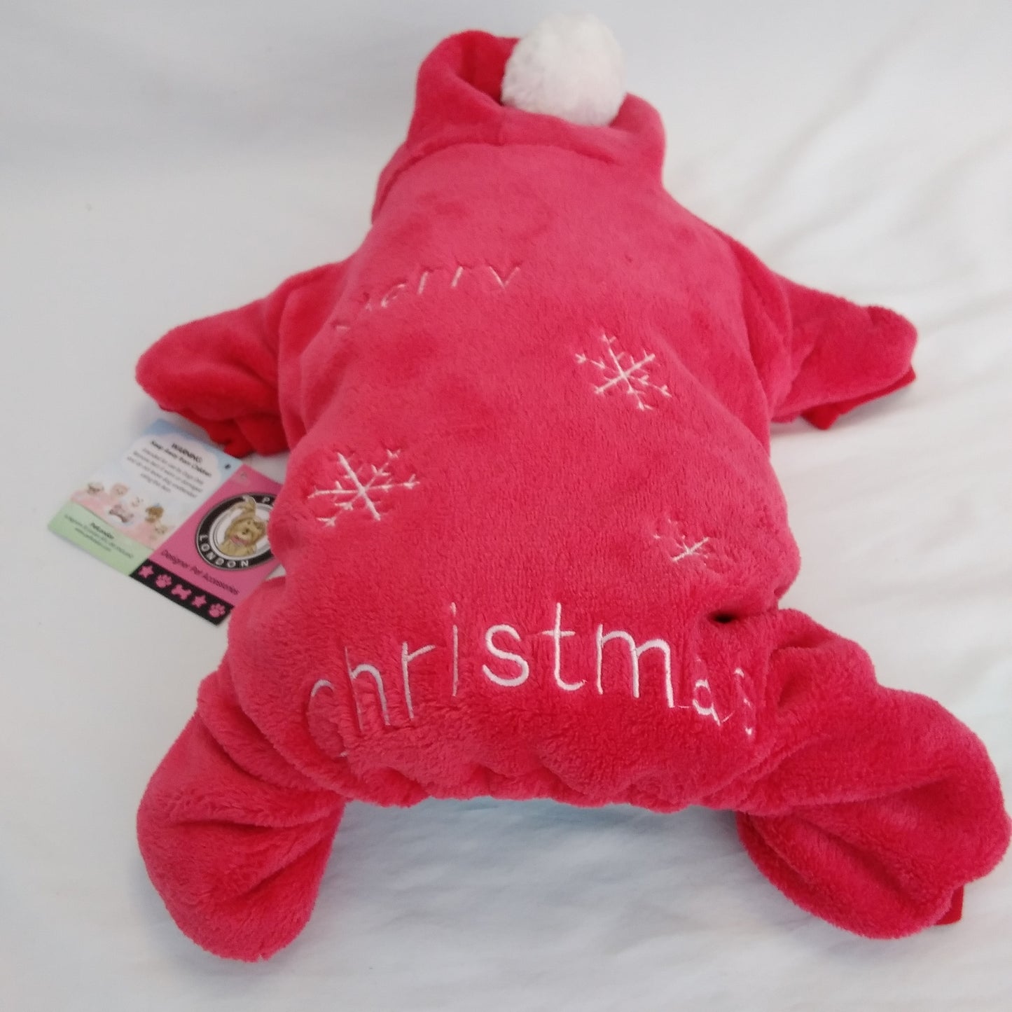 Pet London Christmas Costume - NEW - Size Large