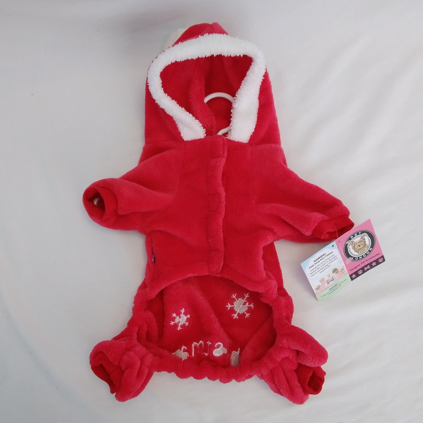 Pet London Christmas Costume - NEW - Size Large