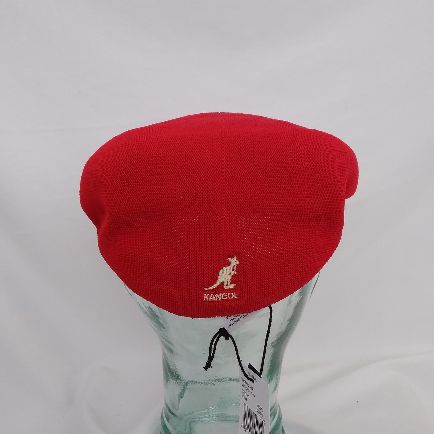 NWT - Kangol Unisex Tropic 504 Ventair Red Beret - Size: M