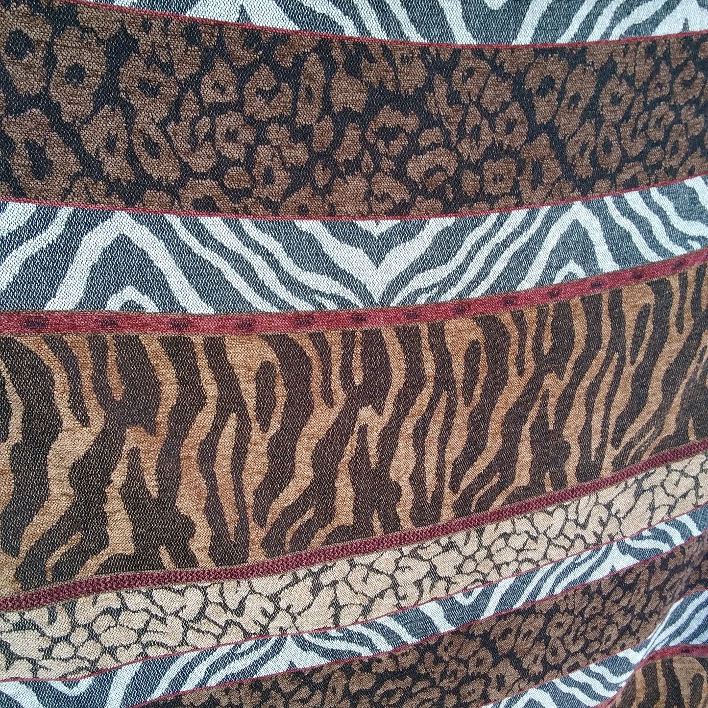 Pier 1 Imports 48"x60" African Animal Design Throw Blanket