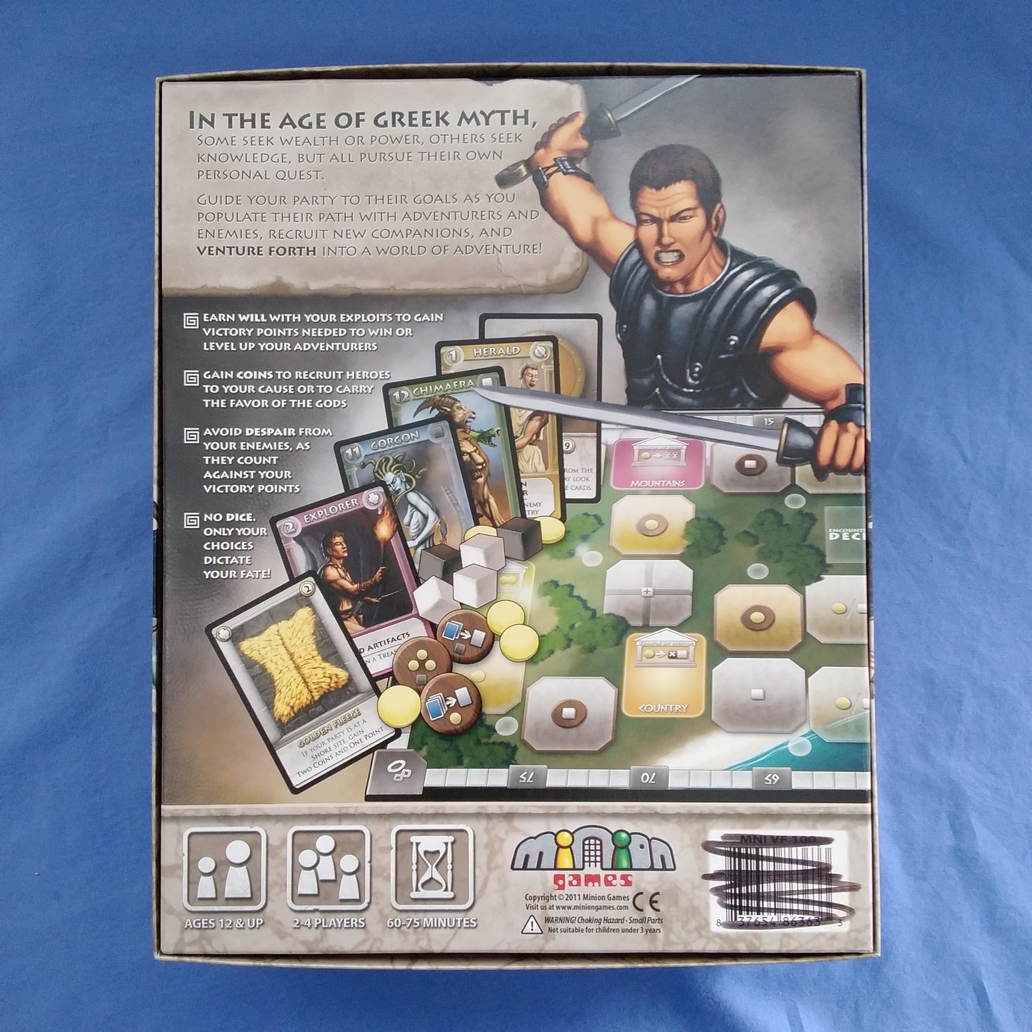 Venture Forth Board Game by Minion Games - NIB
