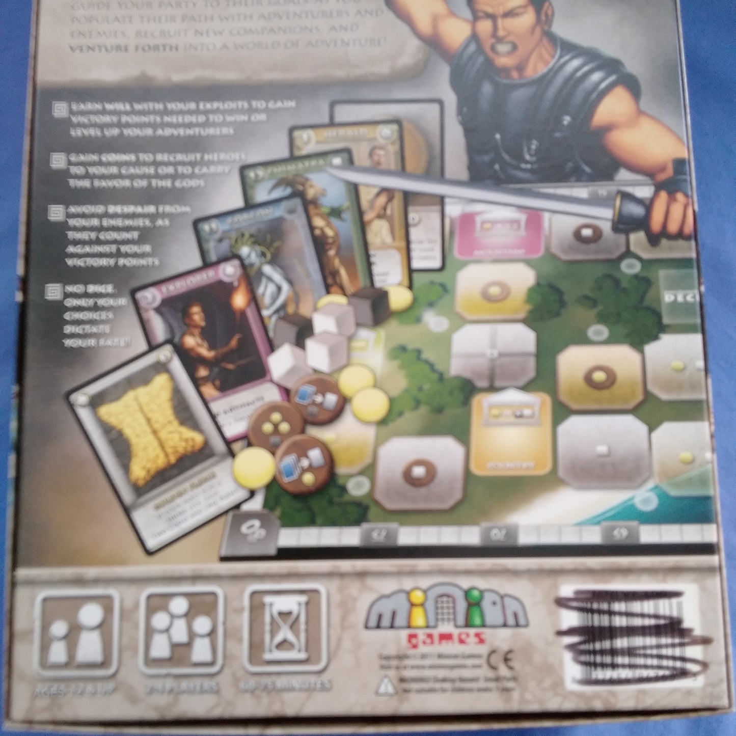 Venture Forth Board Game by Minion Games - NIB