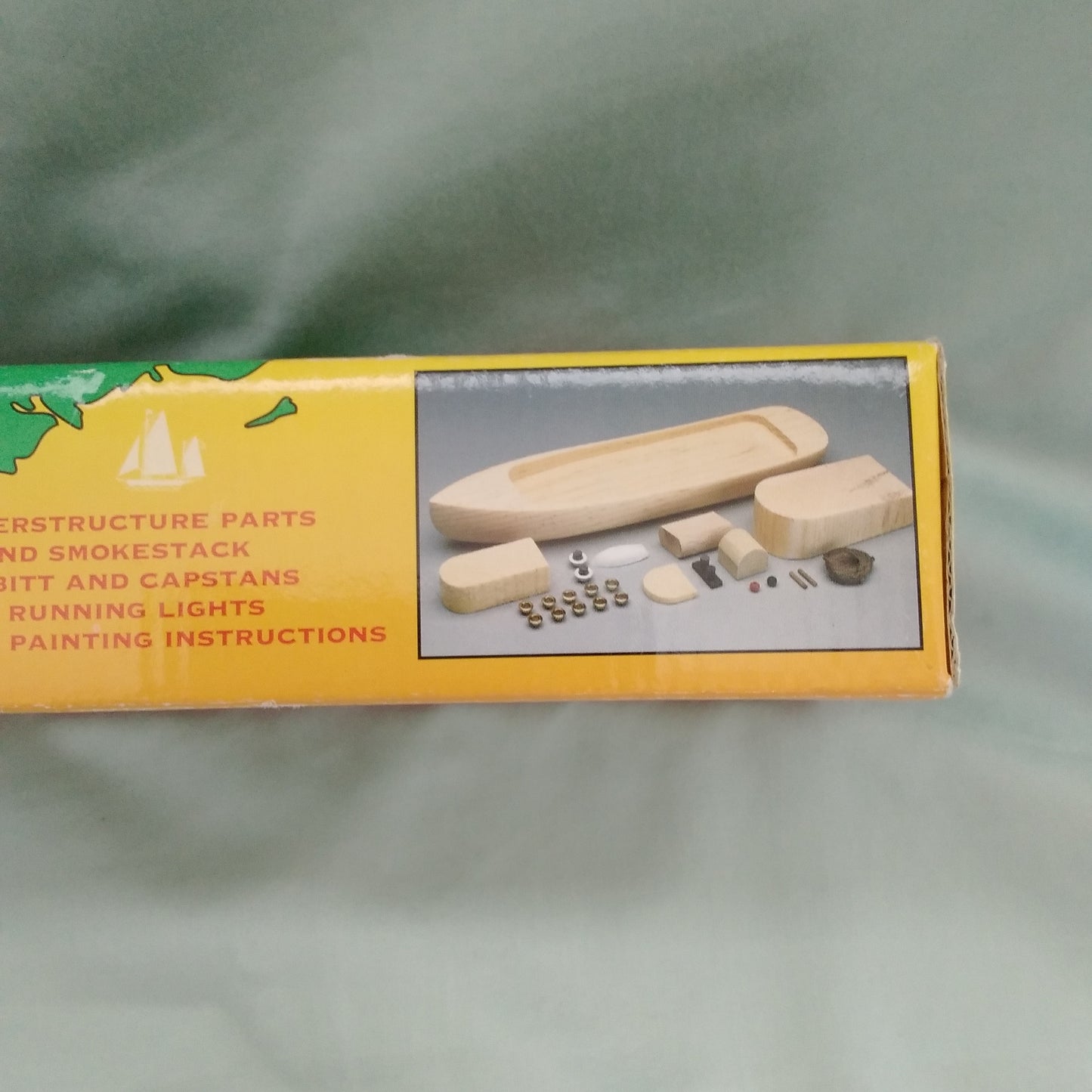 NIB - Woodkrafter Wooden Basic 13" Tugboat Kit