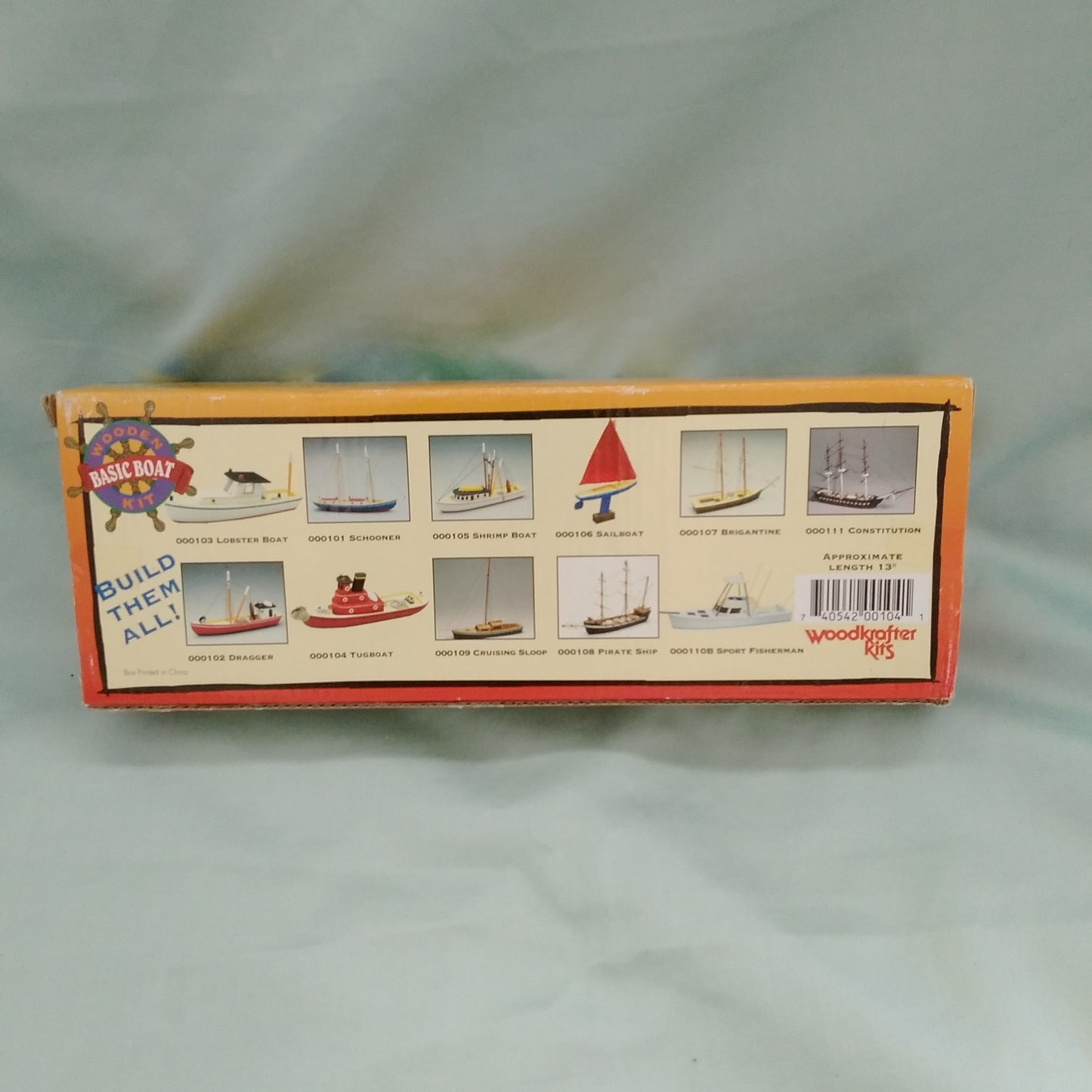 NIB - Woodkrafter Wooden Basic 13" Tugboat Kit