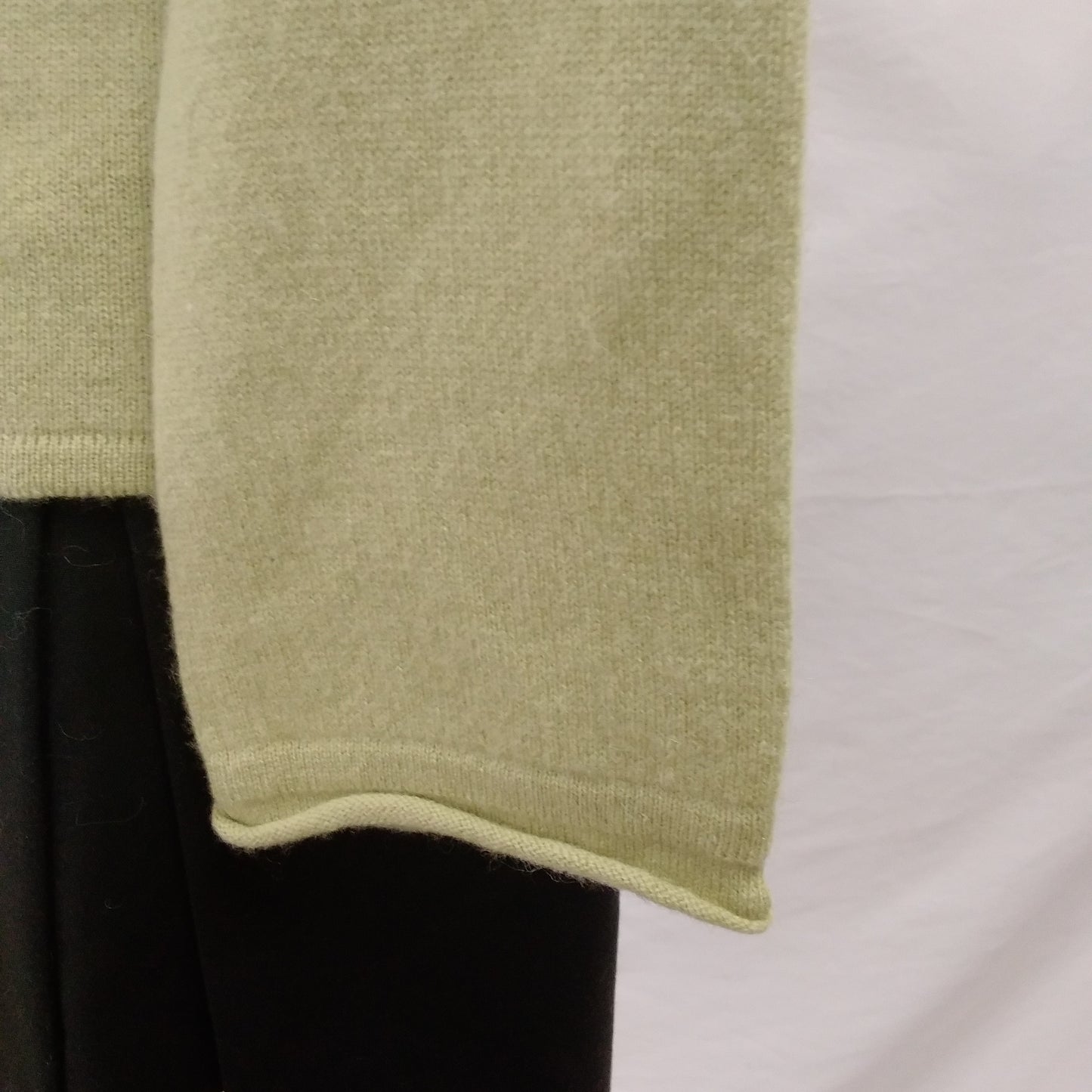 Sundance Green Cashmere Sweater Blouse - M