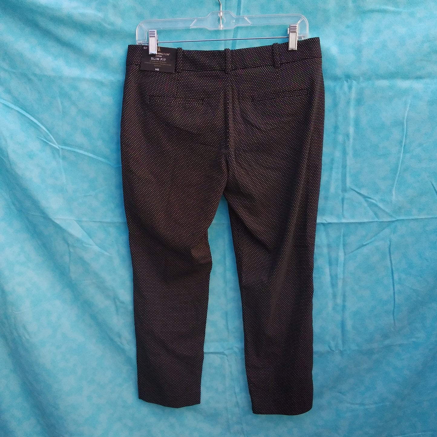 NWT - Worthington Petite black Slim Fit Pants - 6P