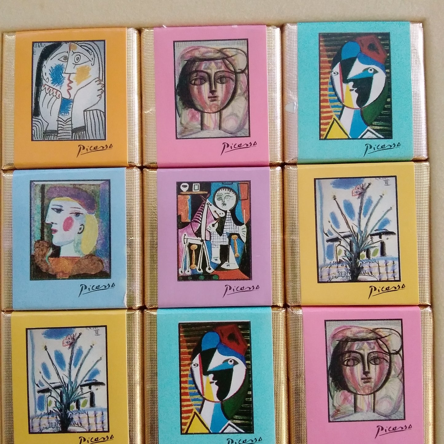 Vintage Ben Rickert 'Picasso' Museum Collection Bath Cubes