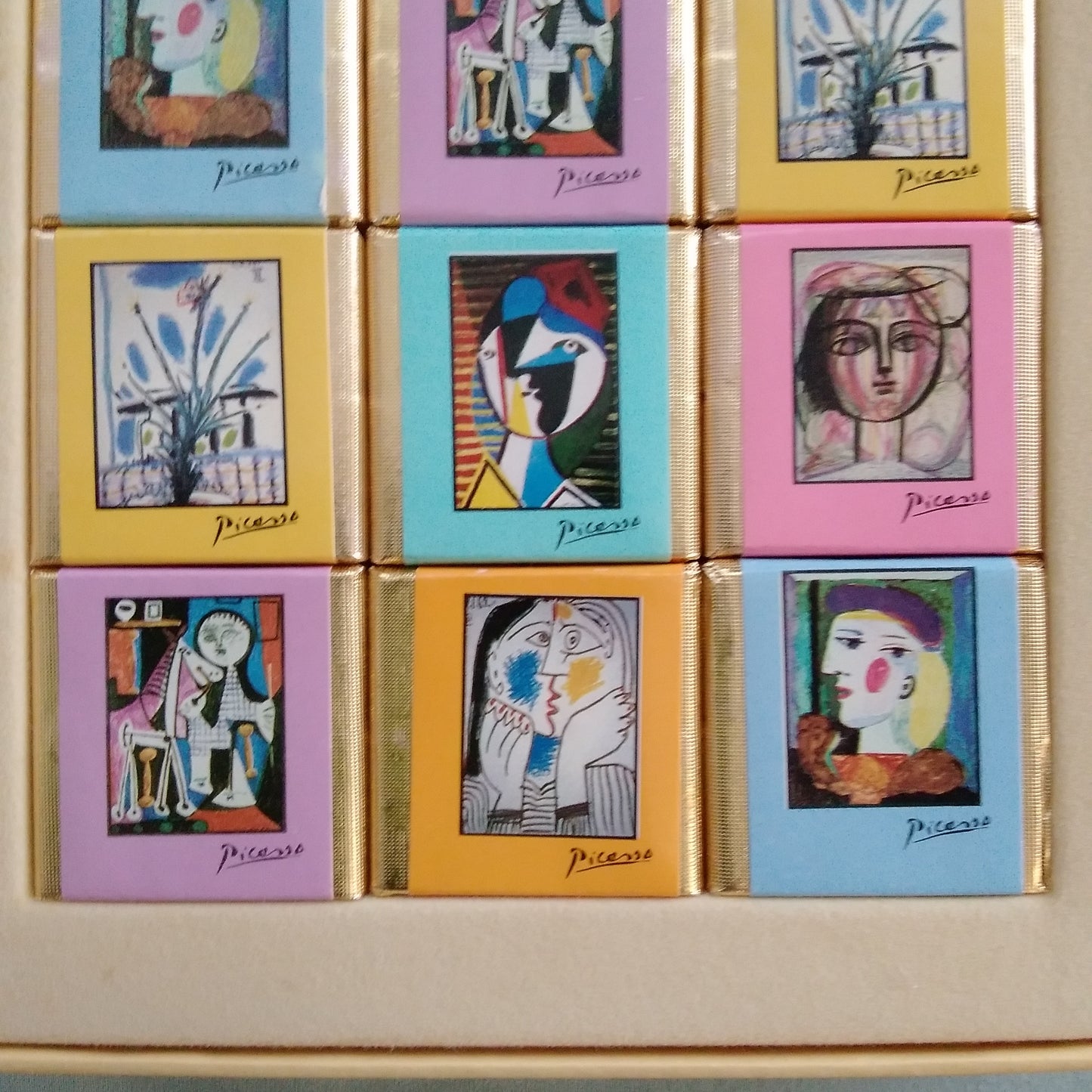 Vintage Ben Rickert 'Picasso' Museum Collection Bath Cubes