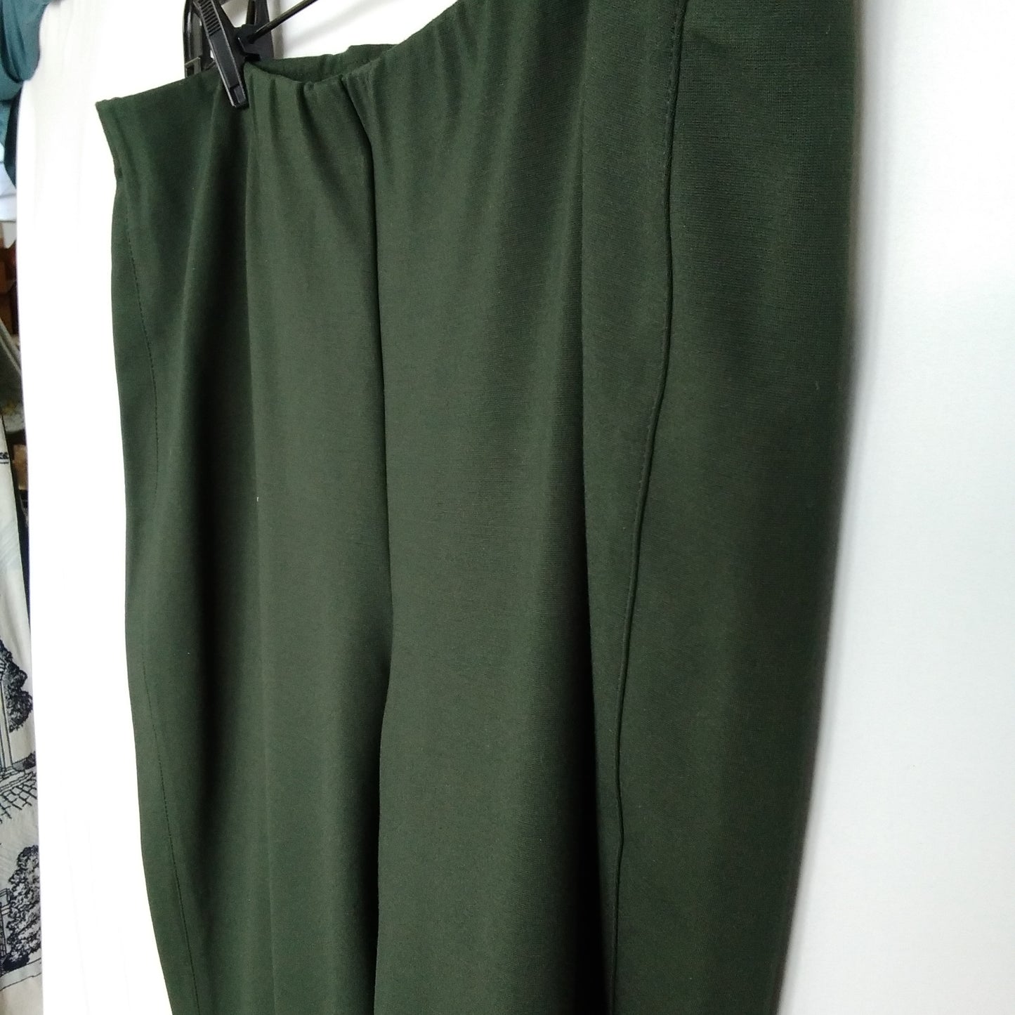 NWT - J. Jill green Everyday Ponte Knit Slim-Leg Boxwood Pants - XL