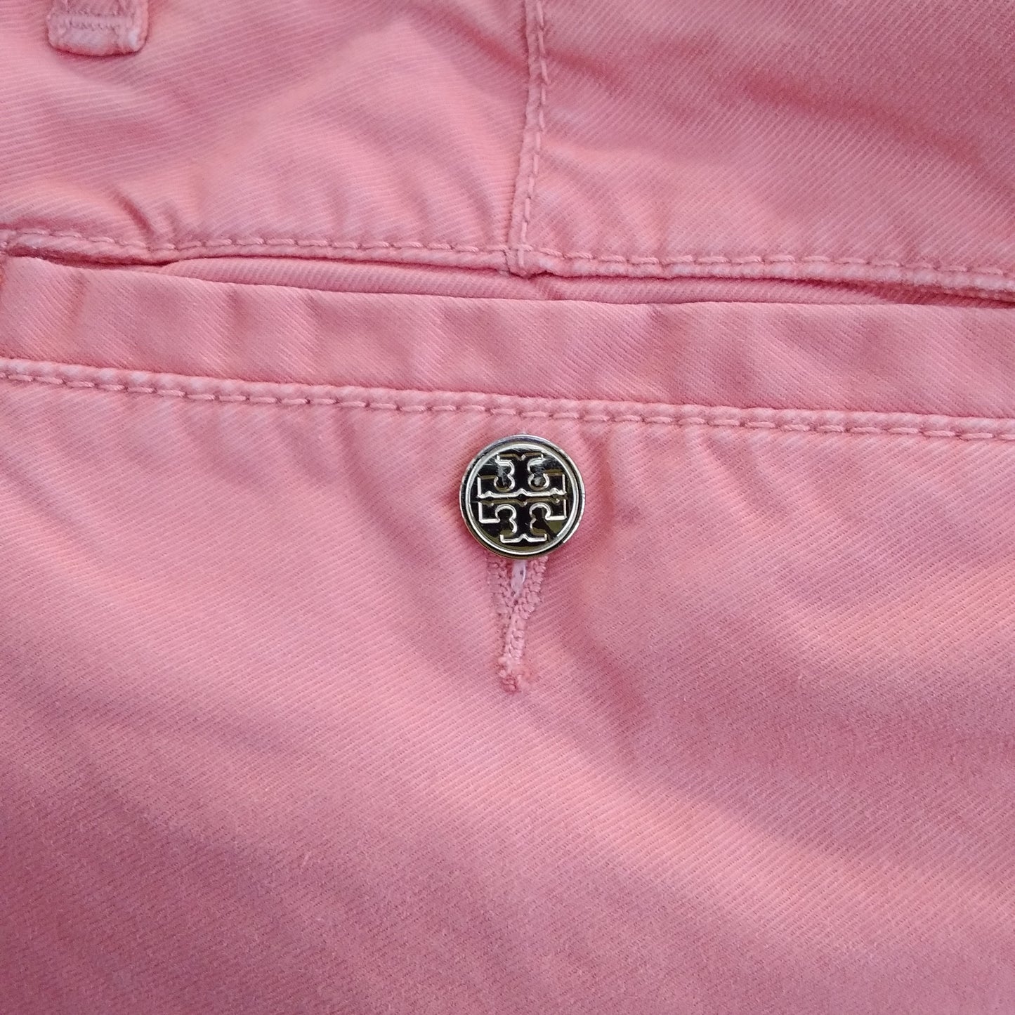 Tory Burch Coral Chino Style Pants - 26