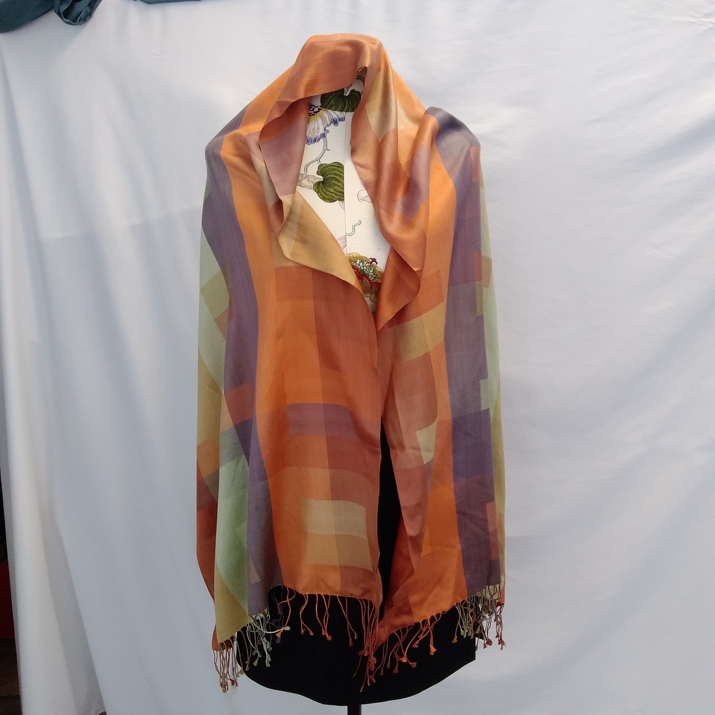 MAGARI SILK - Scarf Wrap - 72" x 22"