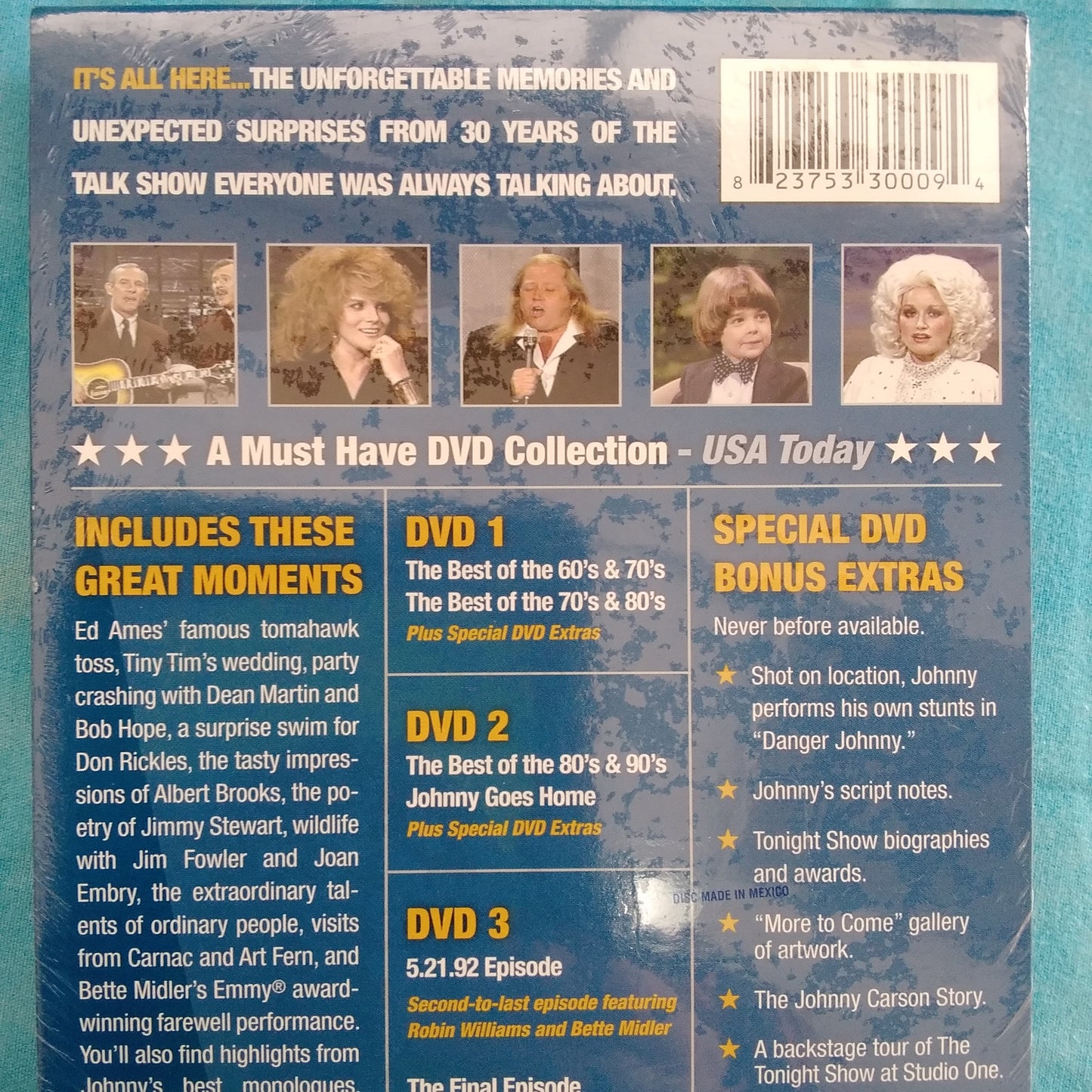 NIB - Johnny Carson 3 DVD set Ultimate Collection 2006 - Tonight Show