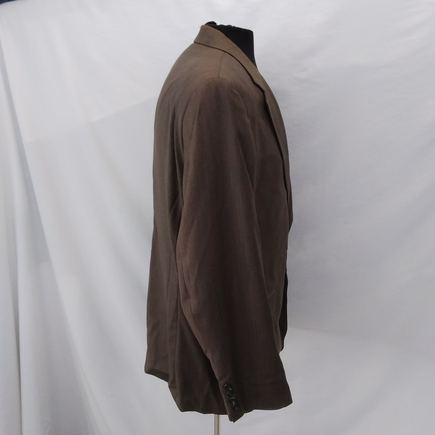 NWT - Macy's - Lauren Ralph Lauren Olive 100% Wool Blazer - 46 Short