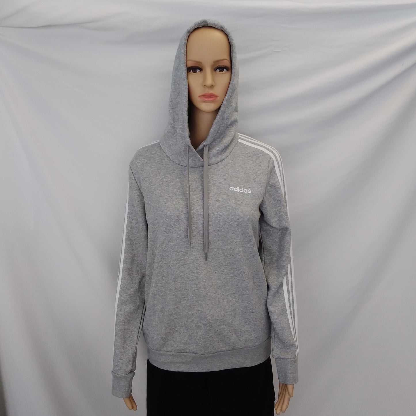 NWT - Adidas gray Hooded Sweatshirt - M