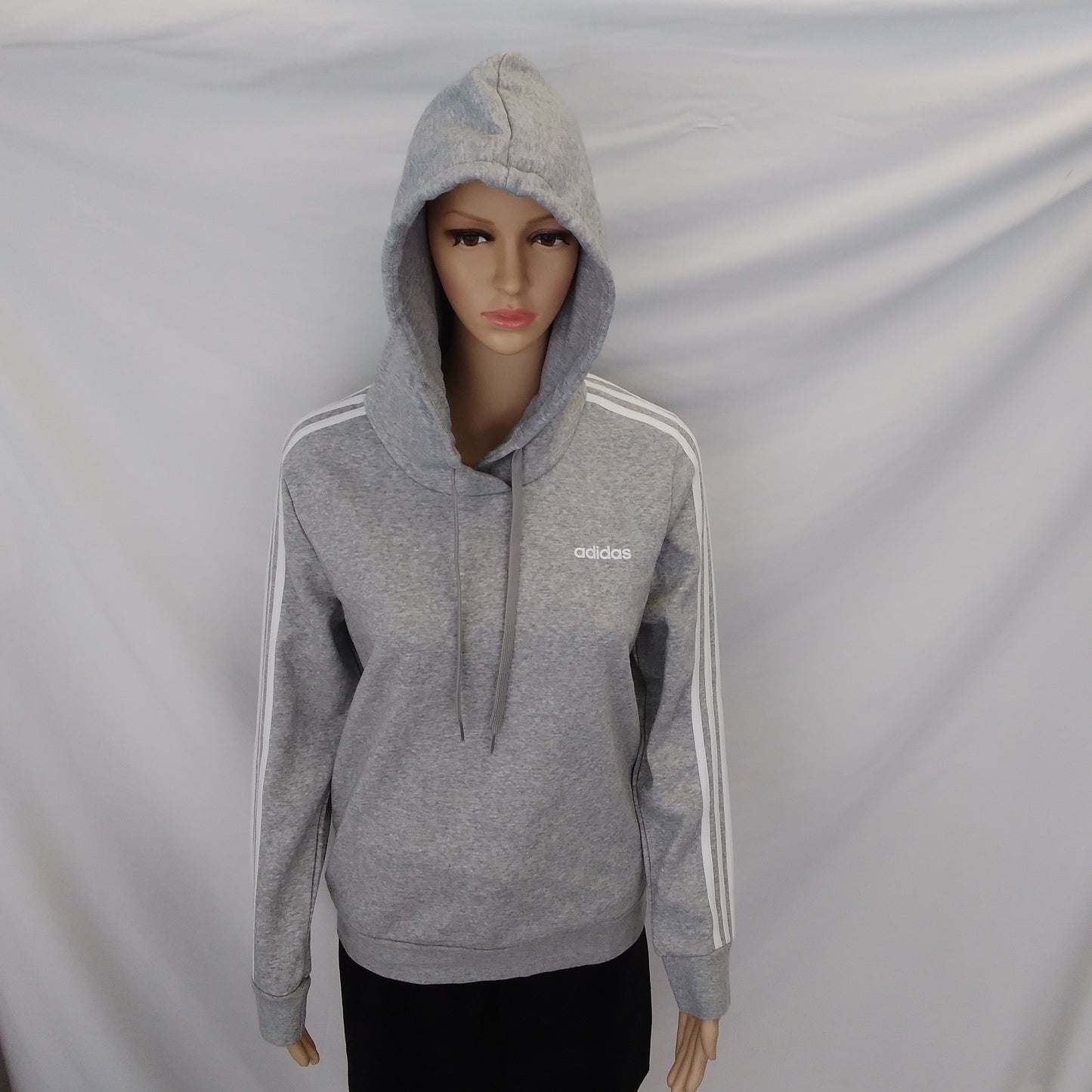 NWT - Adidas gray Hooded Sweatshirt - M