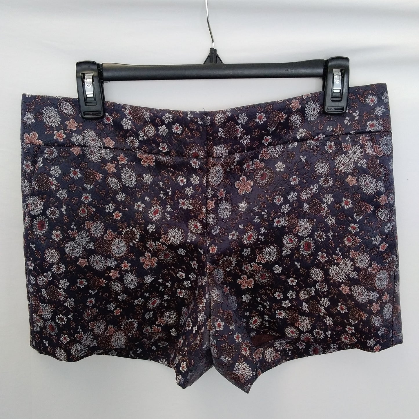 LOFT Purple Multi Floral Shorts - Size: 4