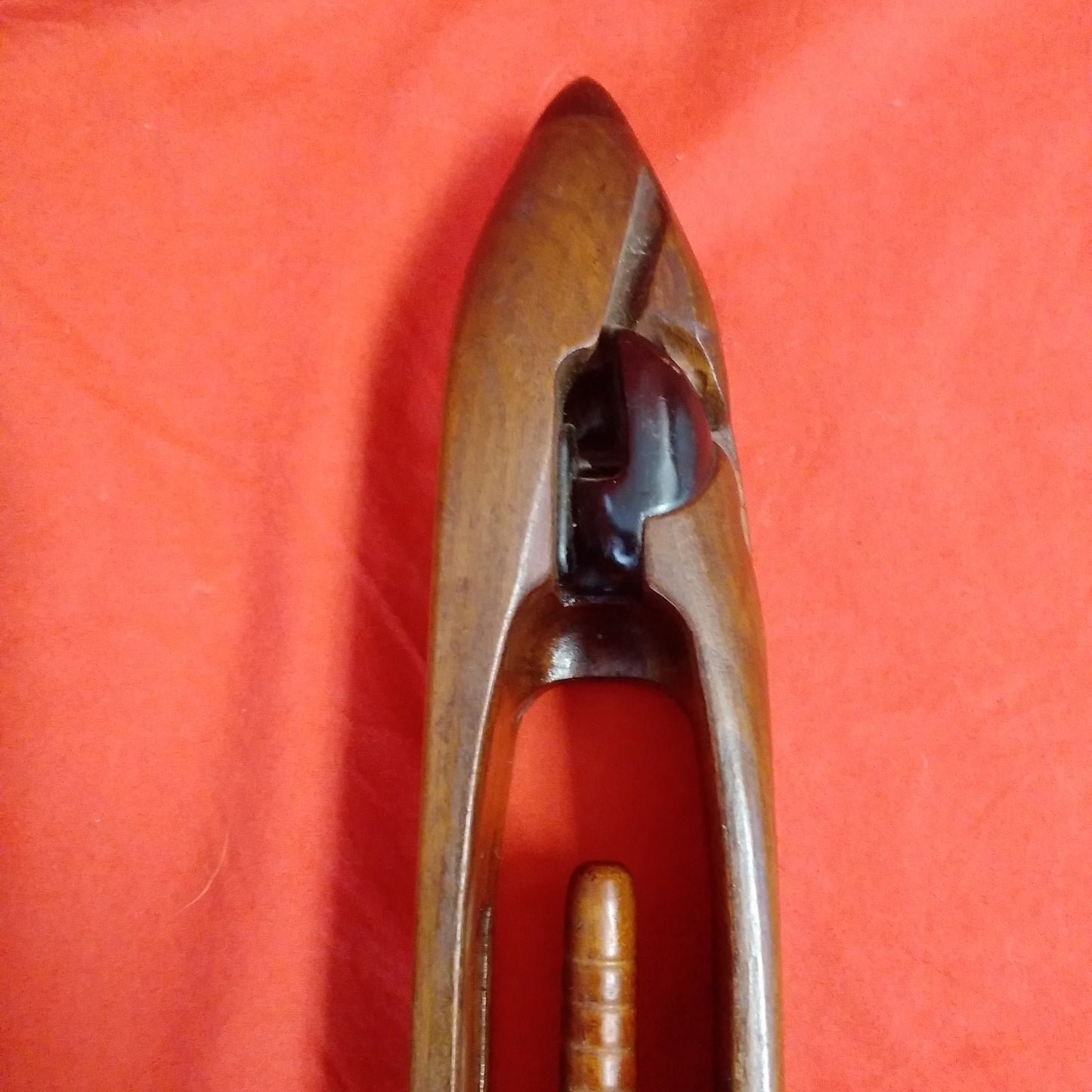 VTG - Lowell Shuttle Weaving Loom Boat Shuttle 18" Candle Holder Sconce - Set of 2