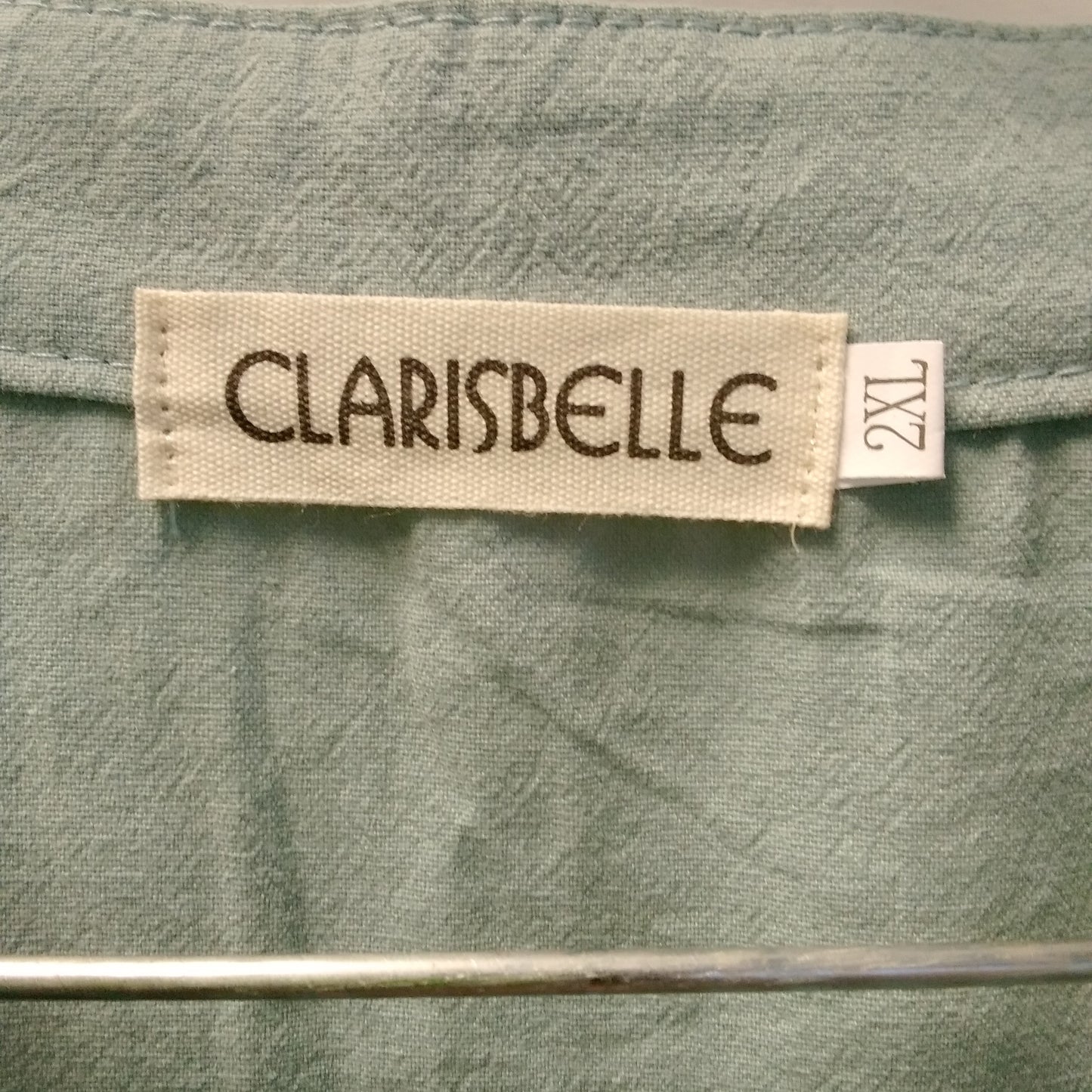 NWT - Clarisbelle Mint Green Cap Sleeve Tiered Mini Dress - Size: 2XL