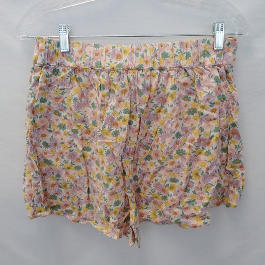 NWT - American Eagle Women's Yellow/Pink Floral Shorts - Size: S