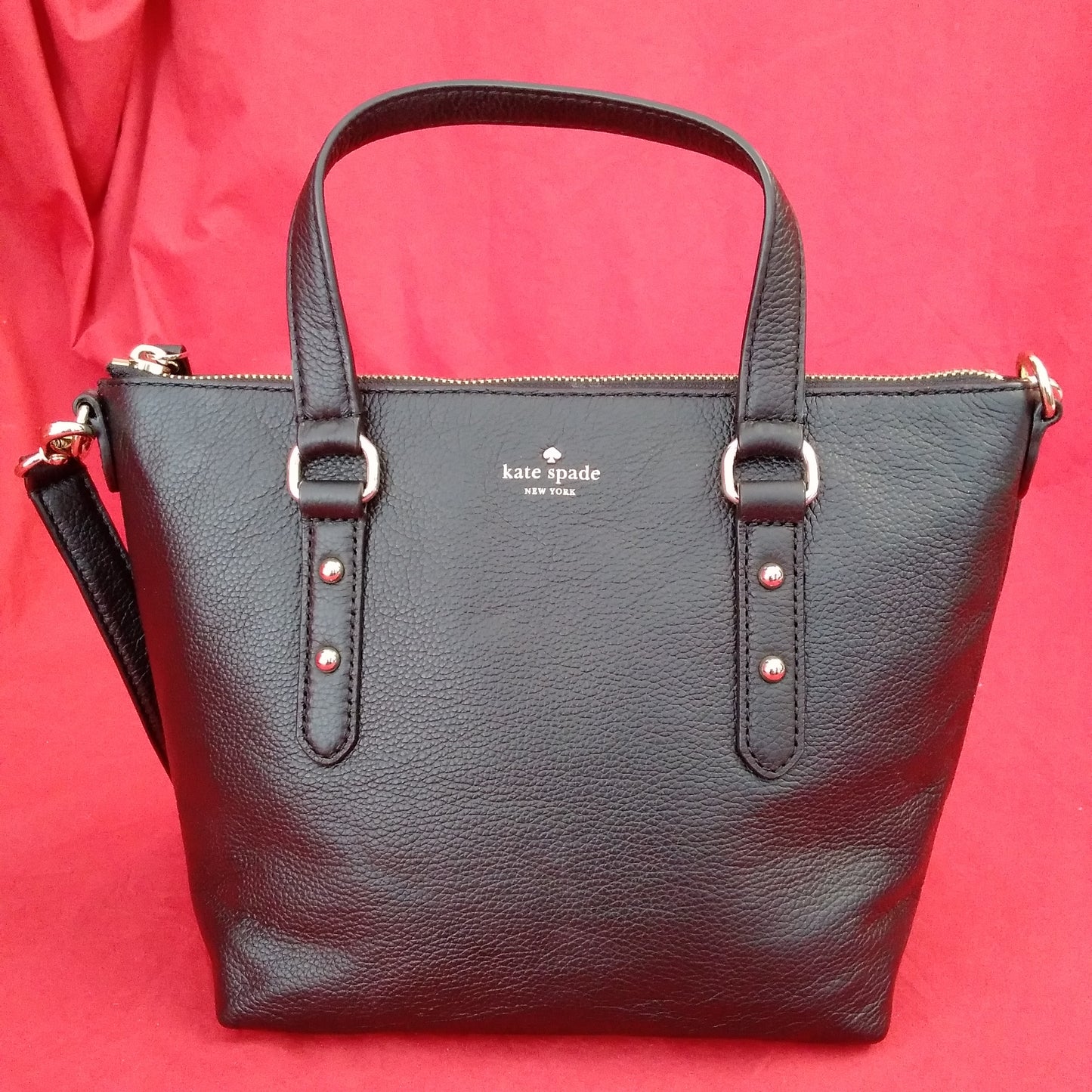 Kate Spade Black Leather Crossbody Bag
