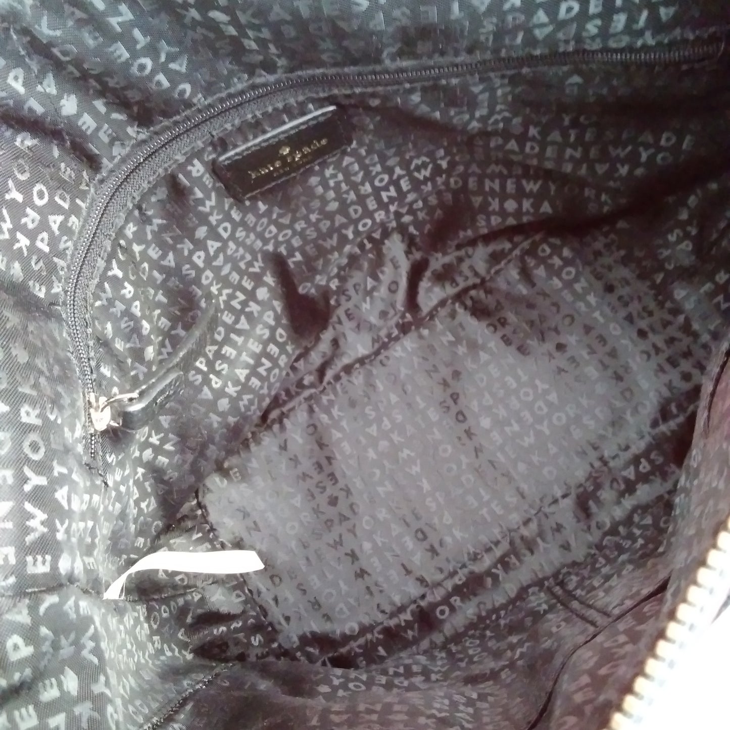 Kate Spade Black Leather Crossbody Bag