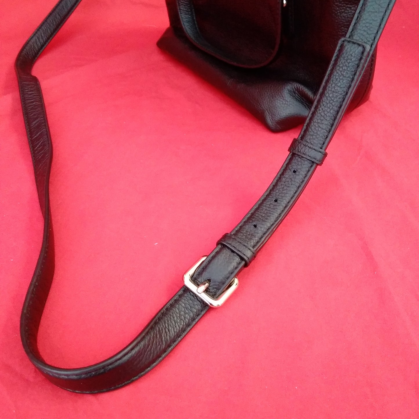 Kate Spade Black Leather Crossbody Bag