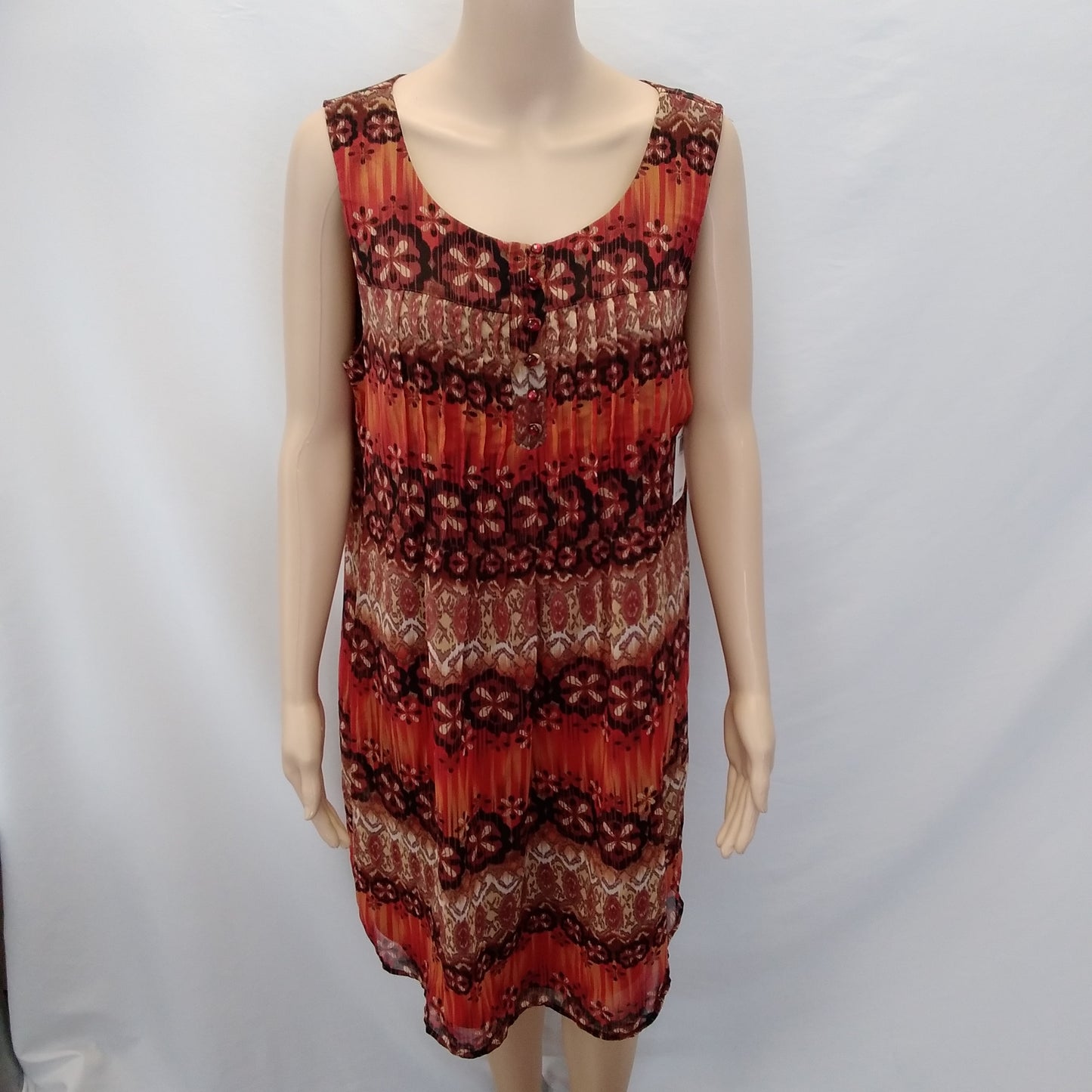NWT - Rabbit Designs Spice Sleeveless Dress - 16