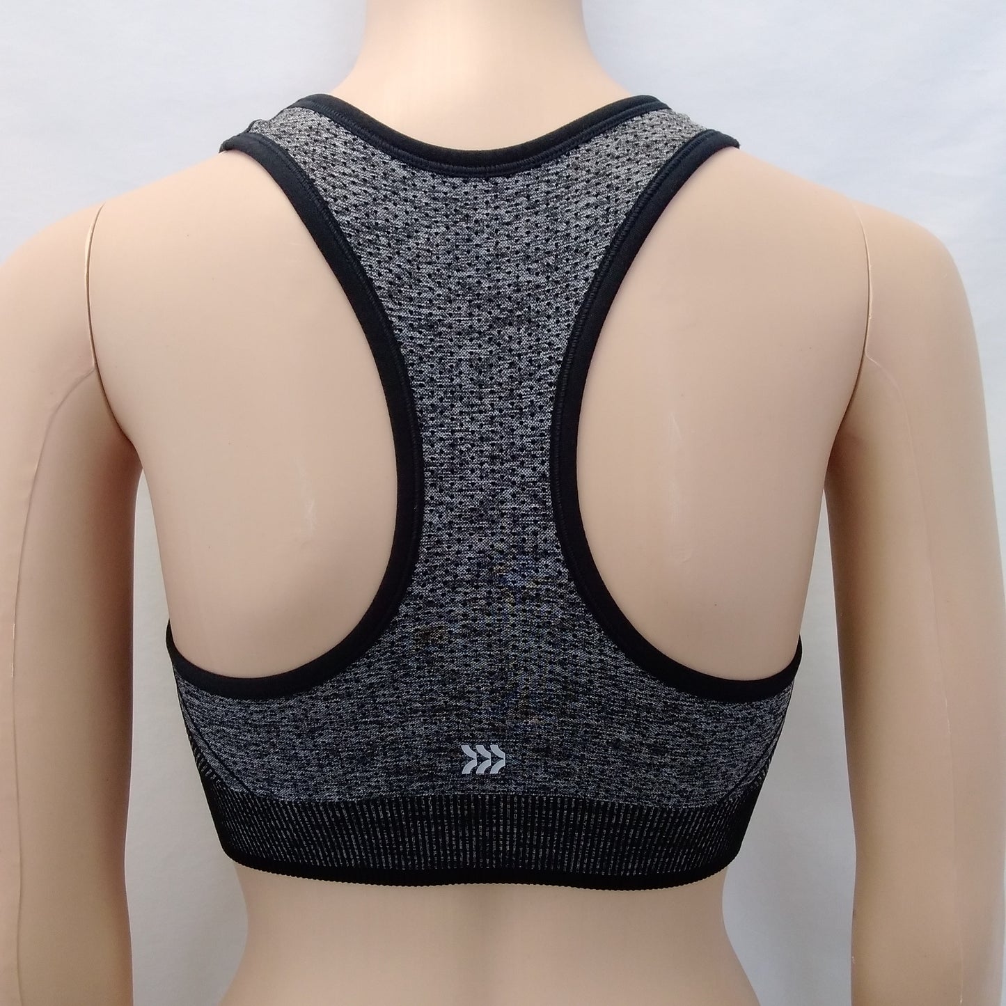 NWT - All In Motion Petite Dark Gray Sports Bra - Size: M