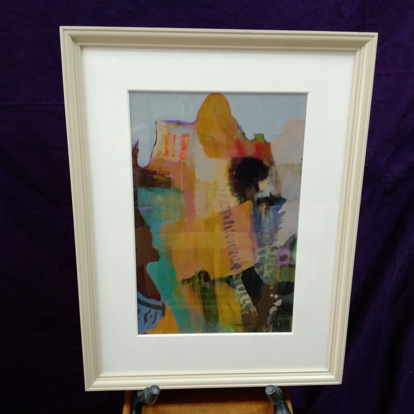 11-1/2"x17-1/2" Watercolor Painting "Baboquivari" Signed by Pat Angevine