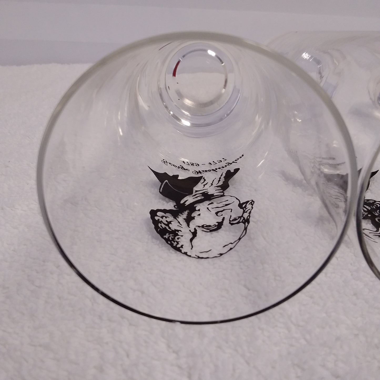Vintage 1950's Presidential Tall Glass Tumblers - Set of 3