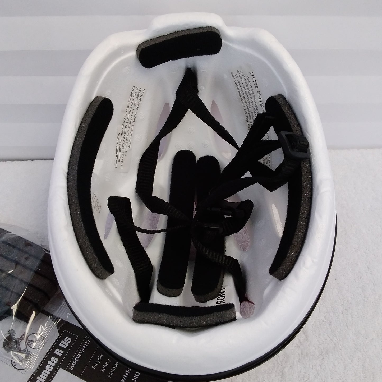 NEW - Helmets R Us Red Bicycle Helmet - Size: L (58-62cm)