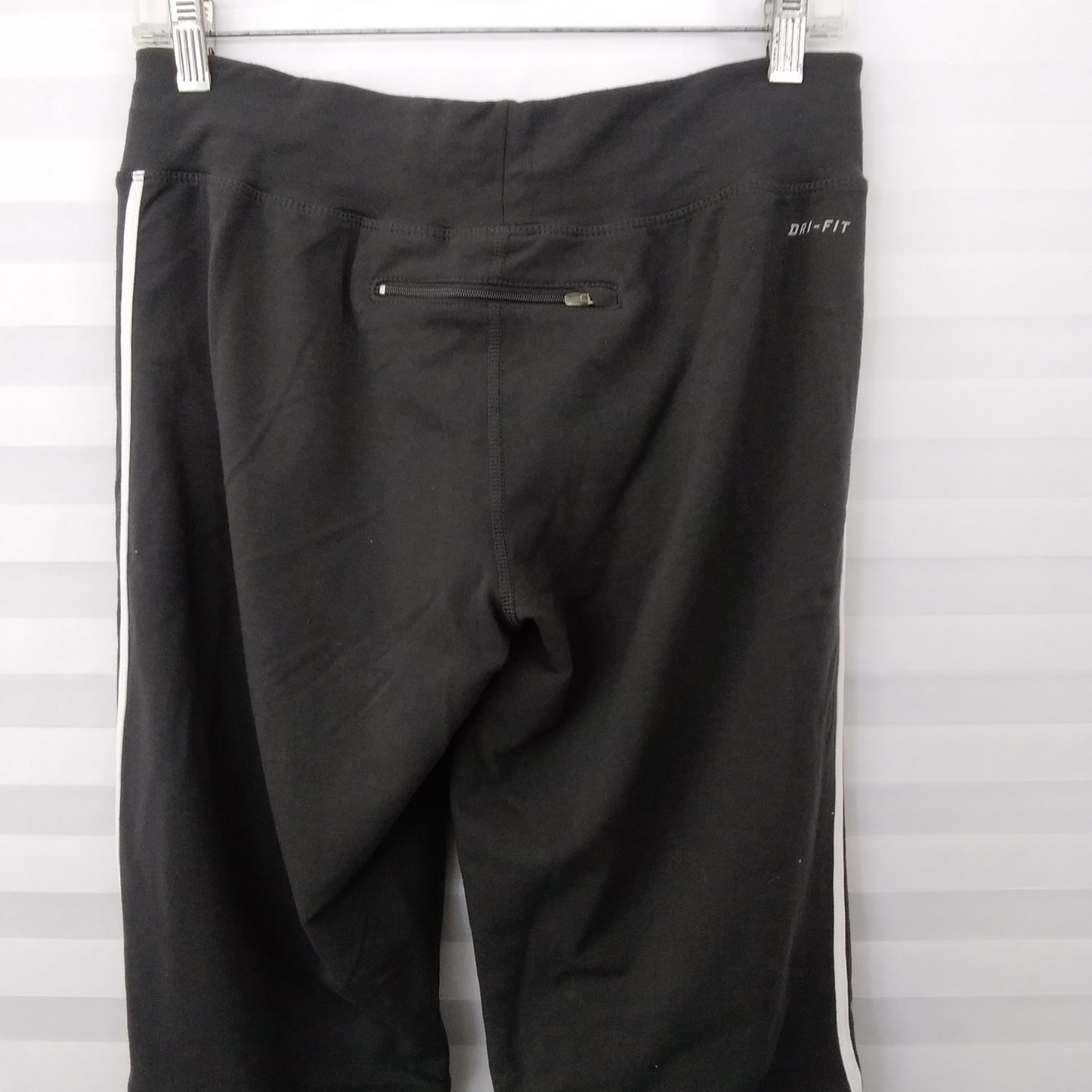 NWT - Nike Black Orange Dri-Fit Running Pants - M