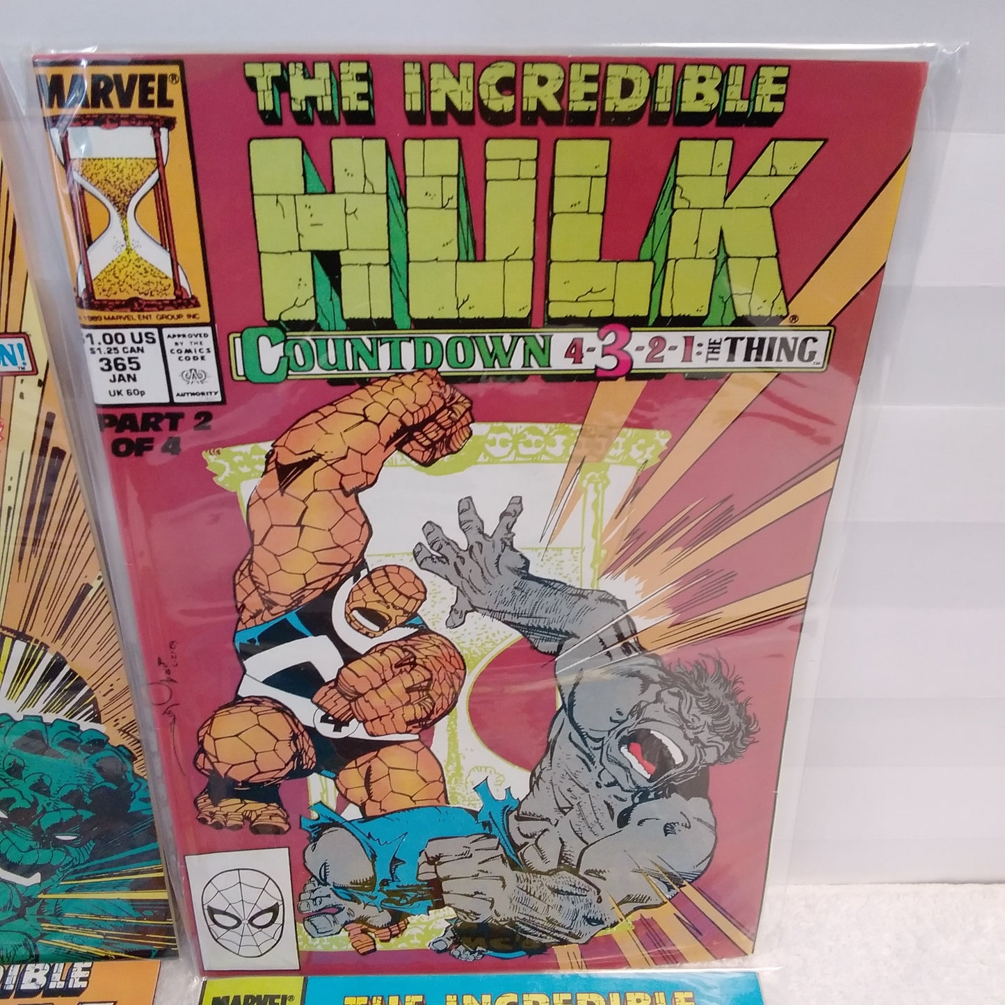 Marvel "The Incredible Hulk" Countdown Part 1-4 Complete Set