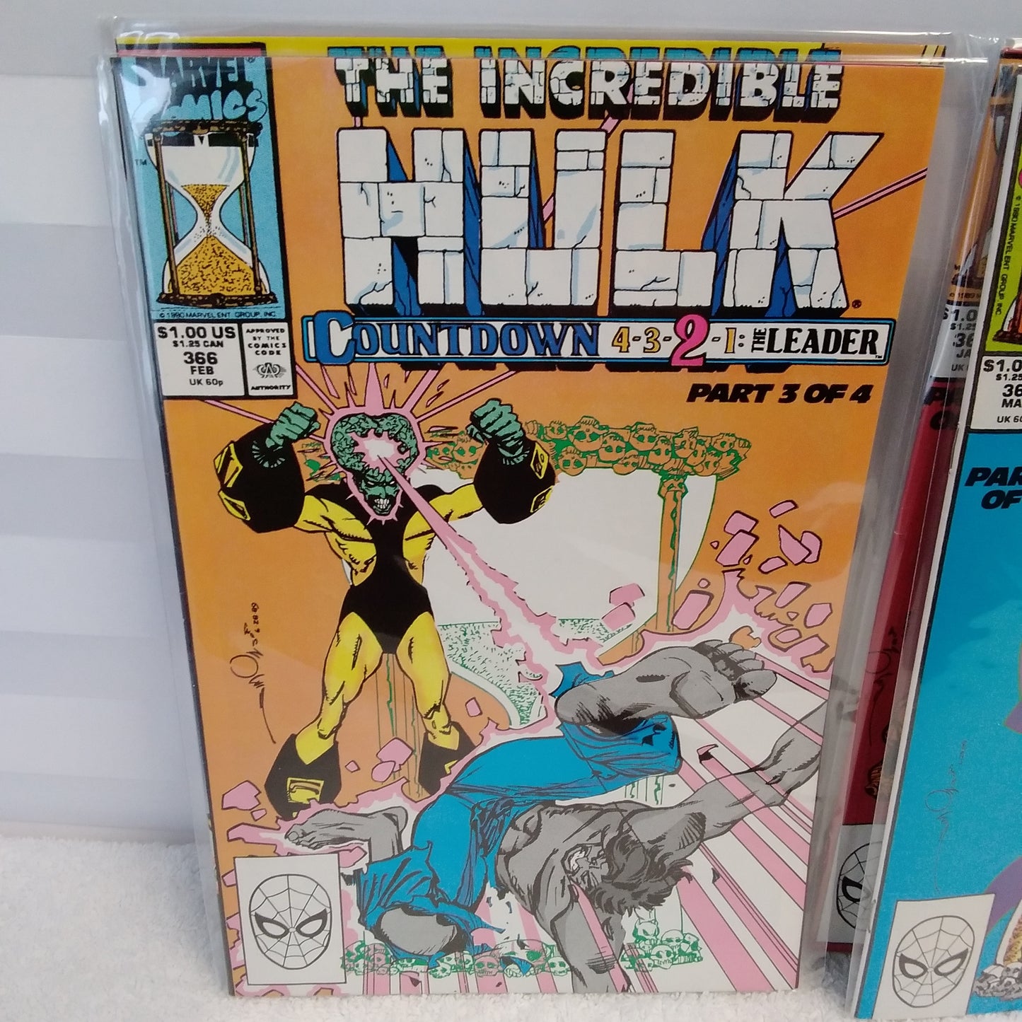 Marvel "The Incredible Hulk" Countdown Part 1-4 Complete Set