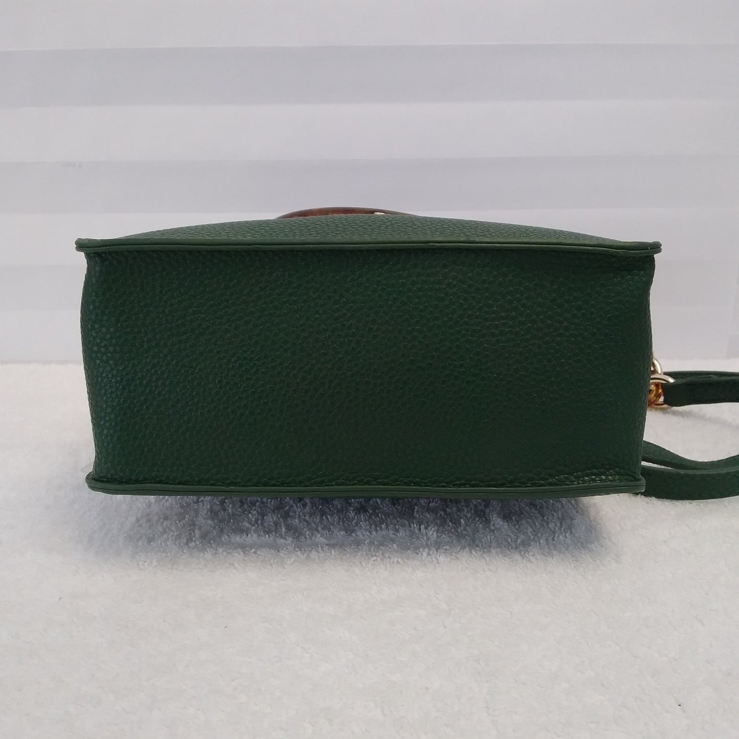 NWT - Like Dreams Hunter Green Round Handle Crossbody Bag