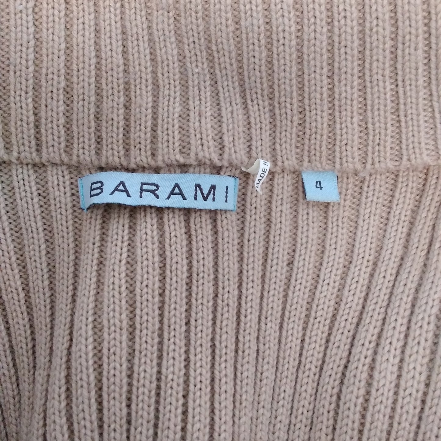 Barami Tan Rabbit Fur Vest - Size: 4