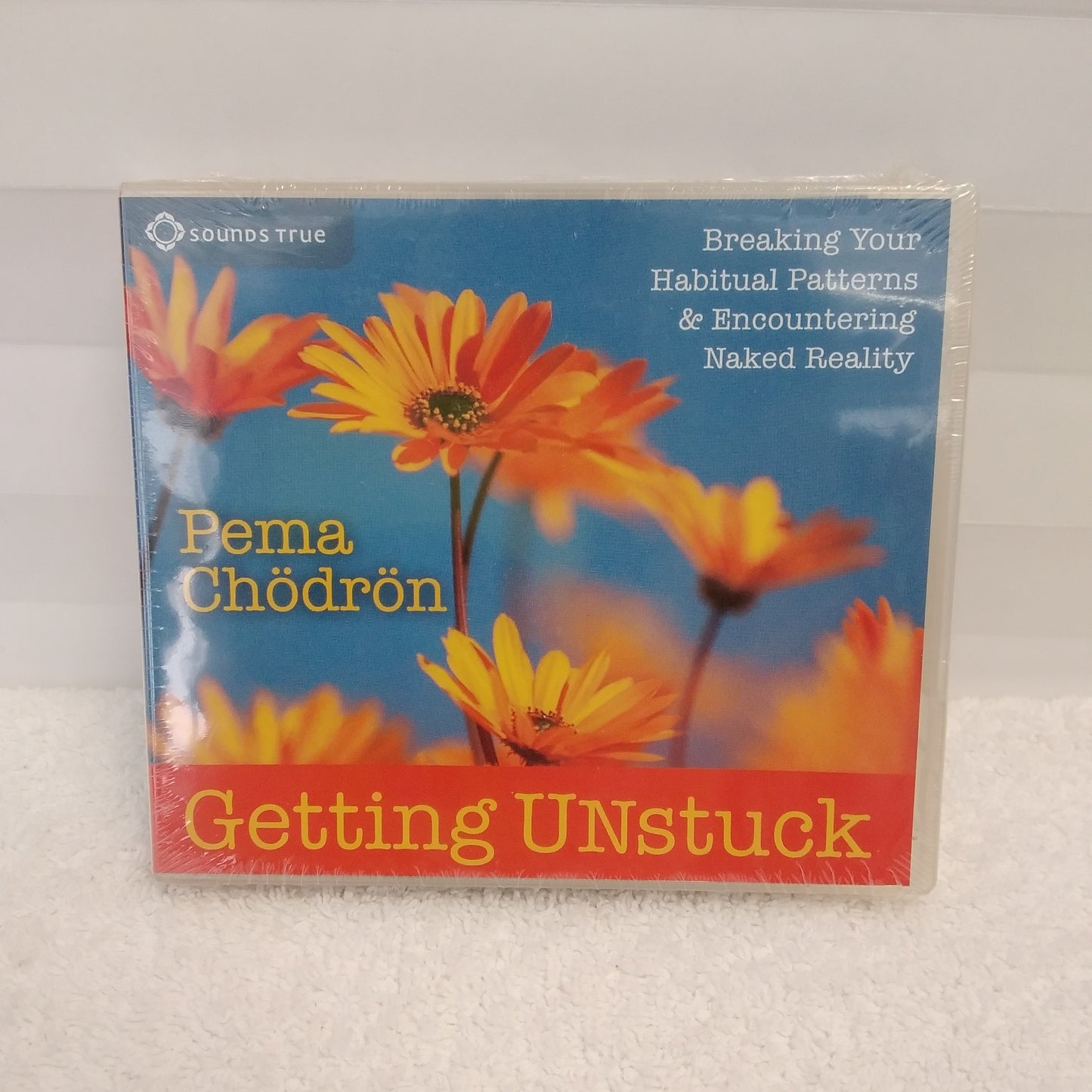 NIB - Sounds True "Getting Unstuck" by Pema Chodron - 3 CD Set