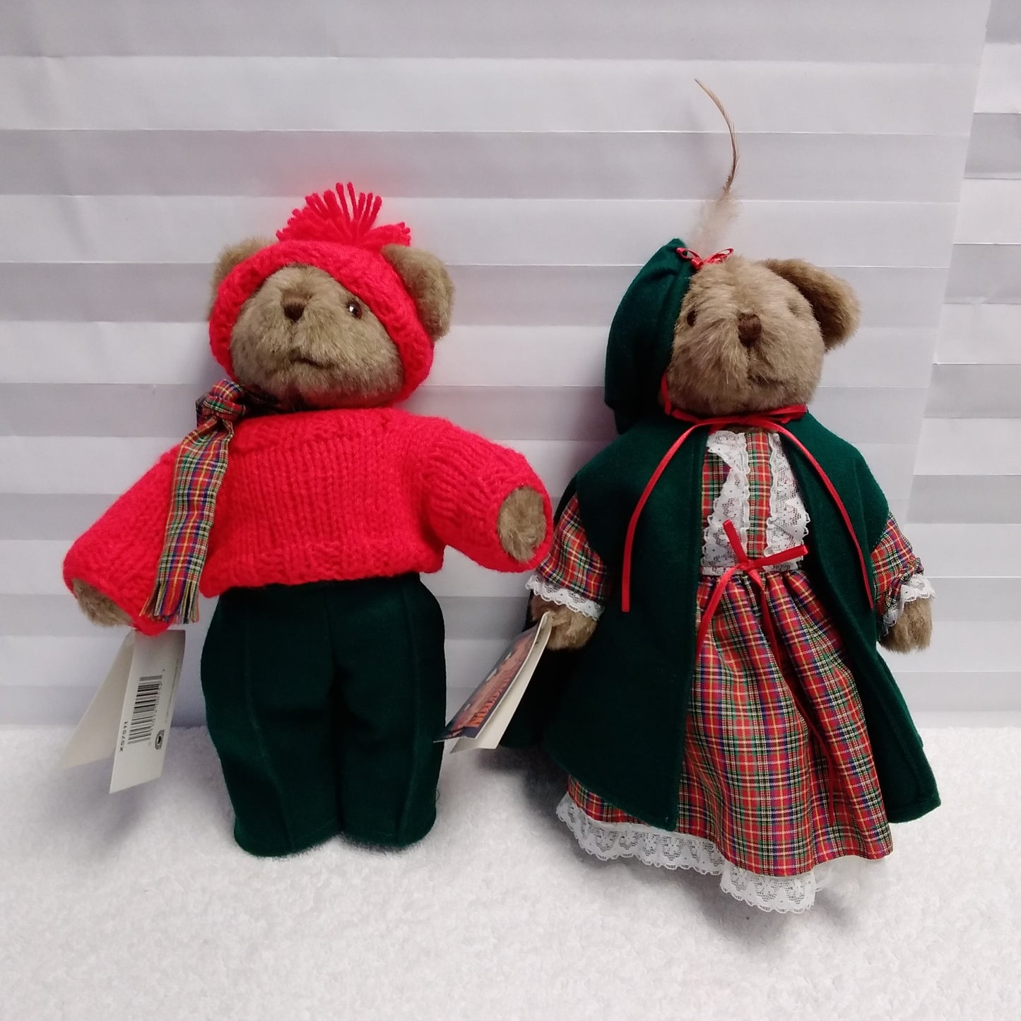 1987 Heartline Kensington Girl and Boy Bear Set