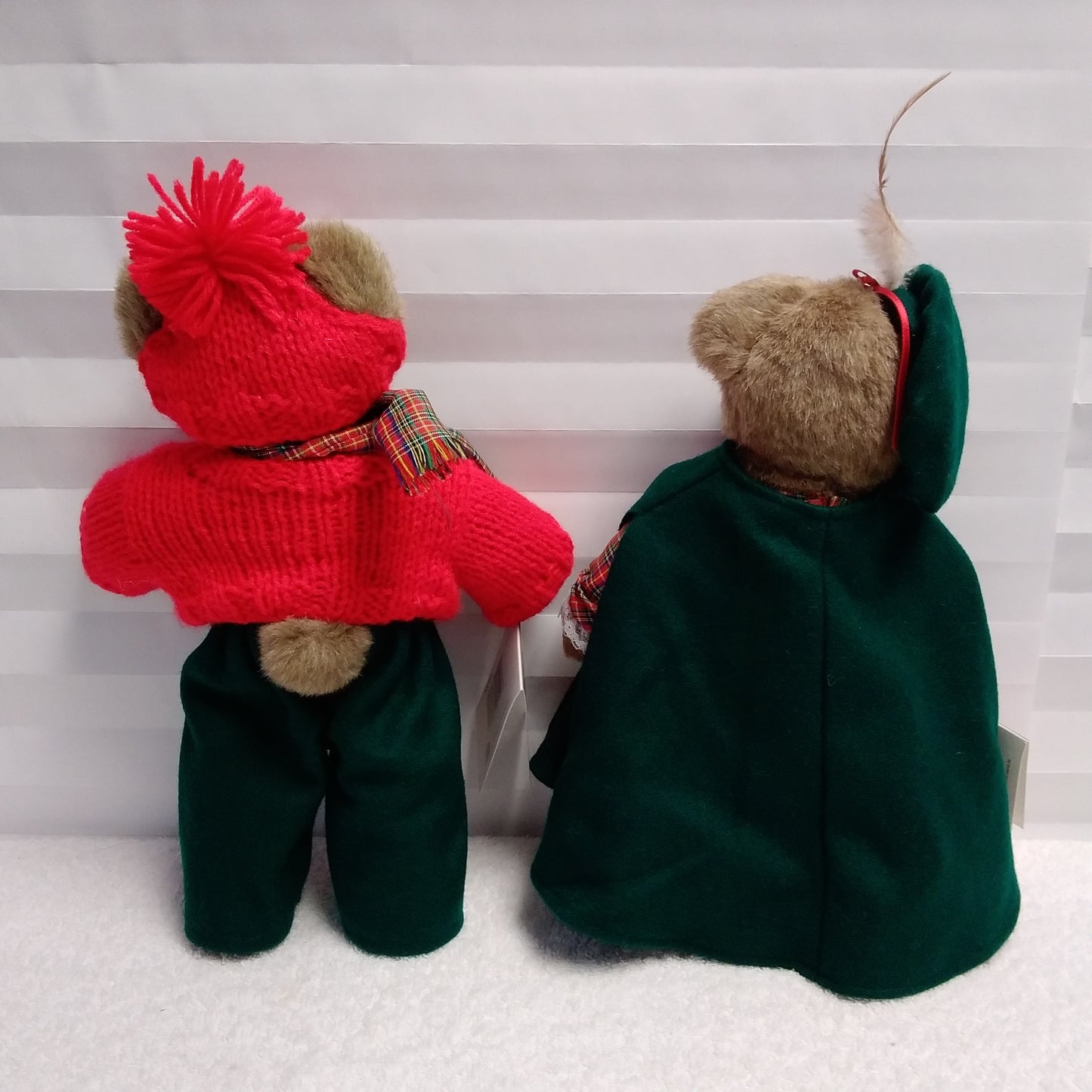 1987 Heartline Kensington Girl and Boy Bear Set