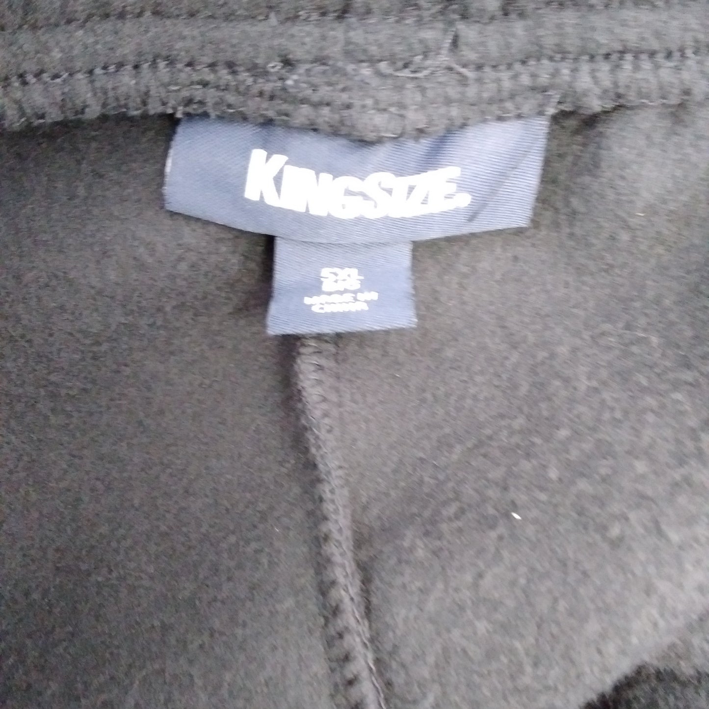 Kingsize Black Sweatpants - Men's 5XL Big