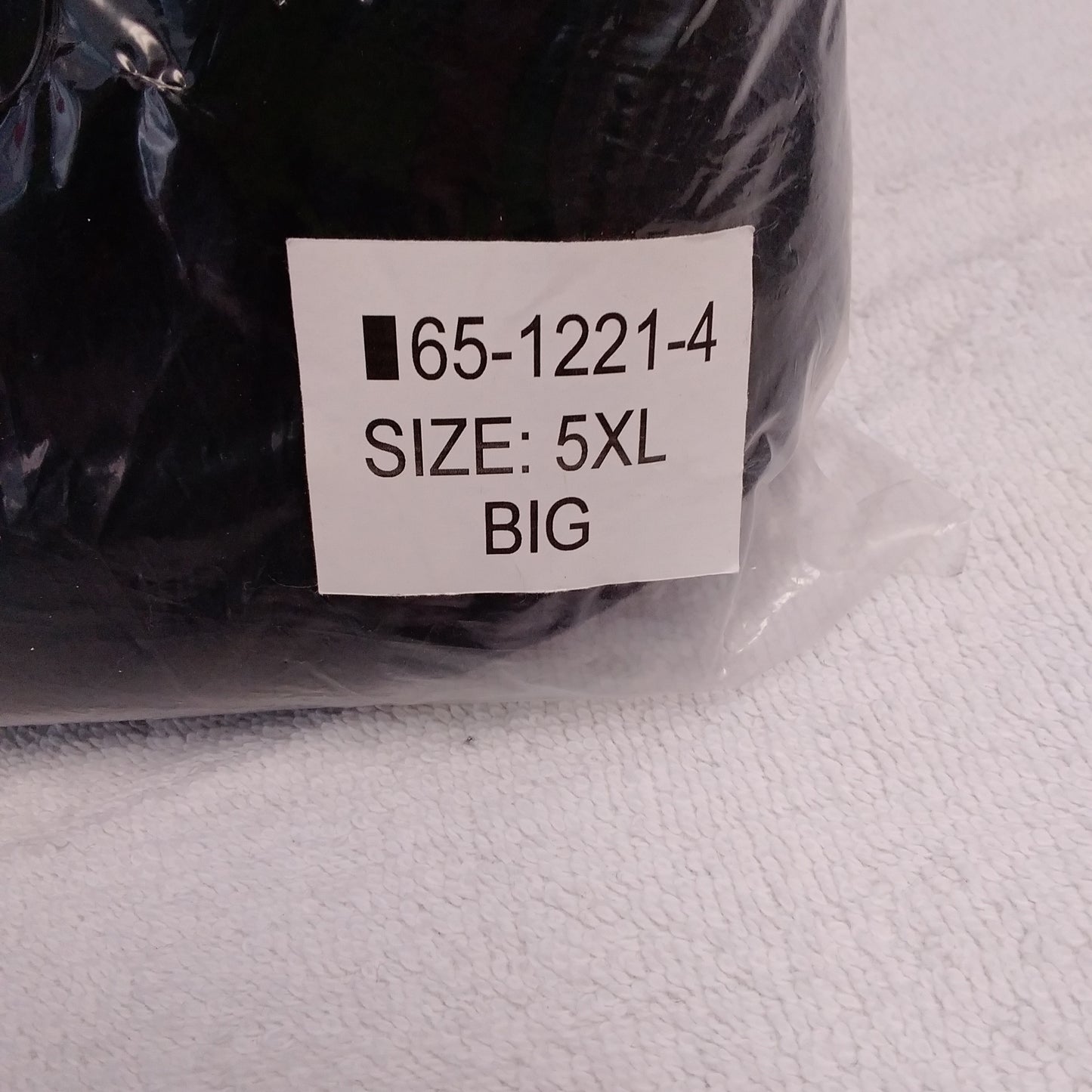 Kingsize Black Sweatpants - Men's 5XL Big