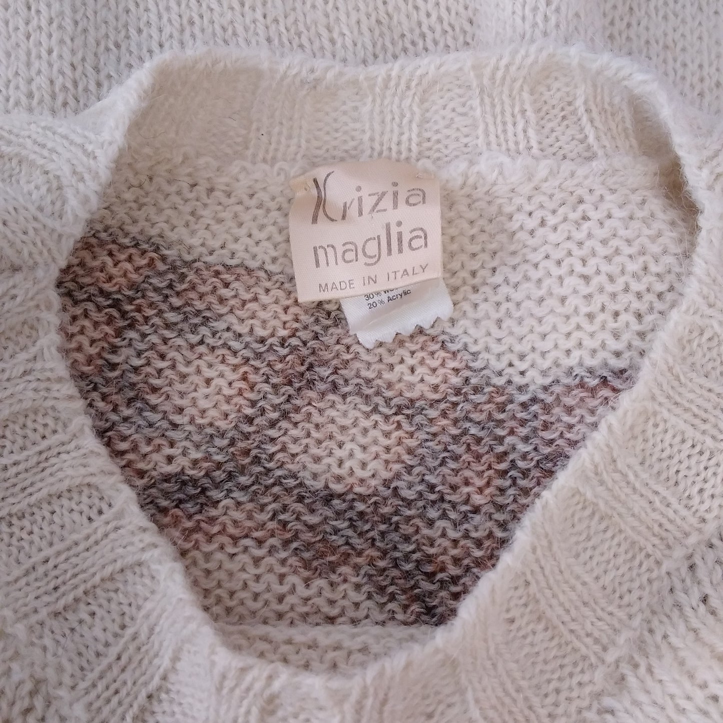Rare 80's Krizia Maglia Alligator Sweater - Size 46 (US12)