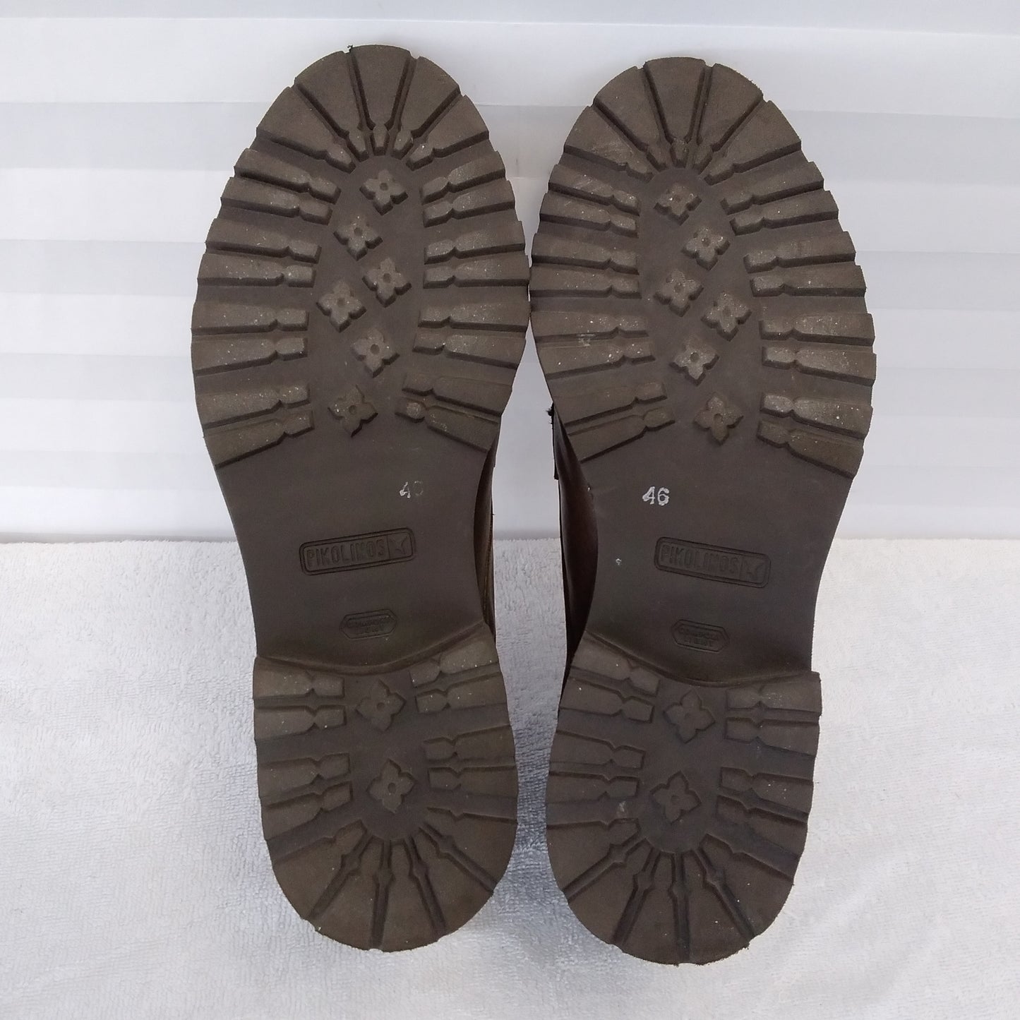 NWOB - Pikolinos Men's Brown Leather Chukka Boots - Size 46 (US 12.5-13)