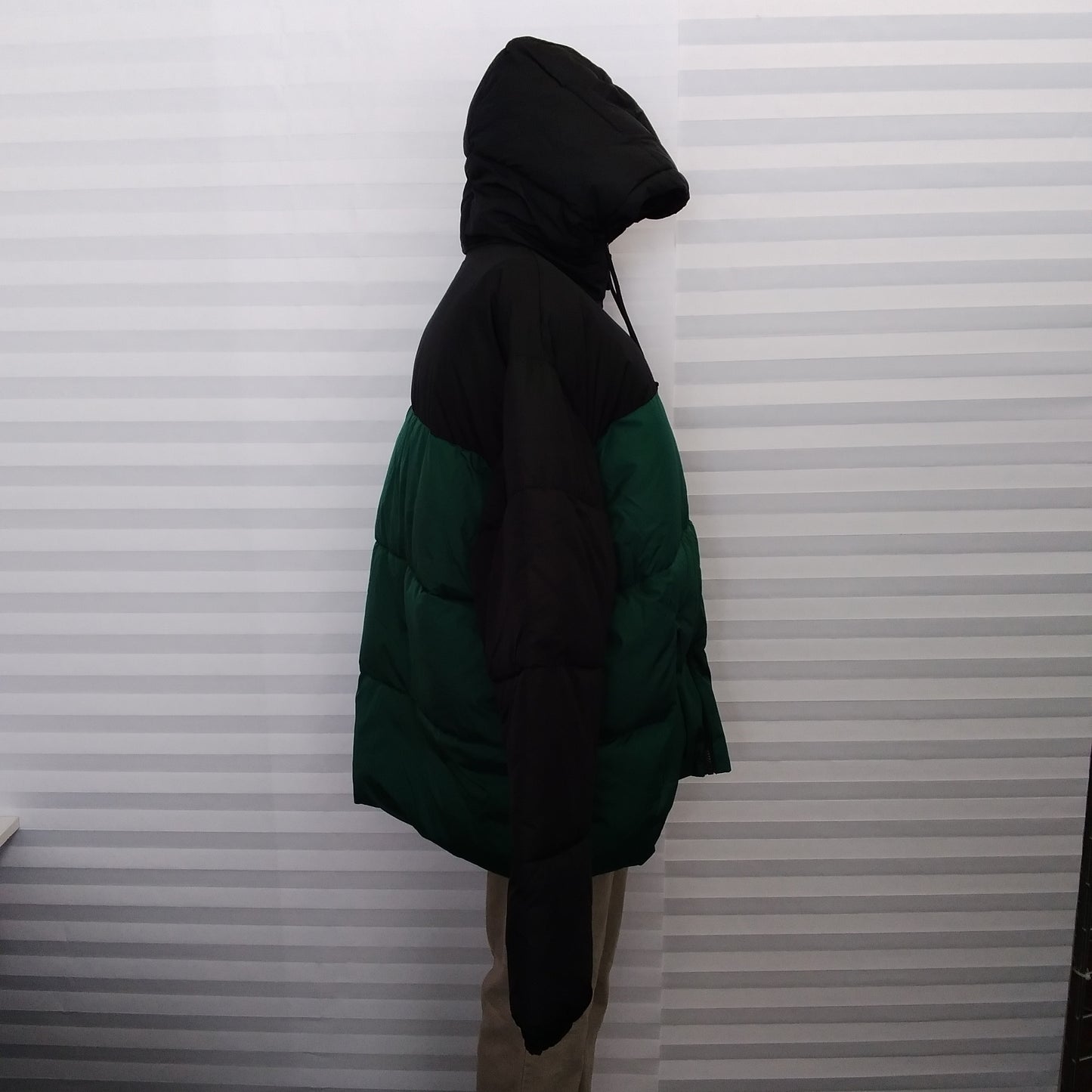 NWT - OLD NAVY Botany Green Frost Free Hooded Puffer Jacket - XL
