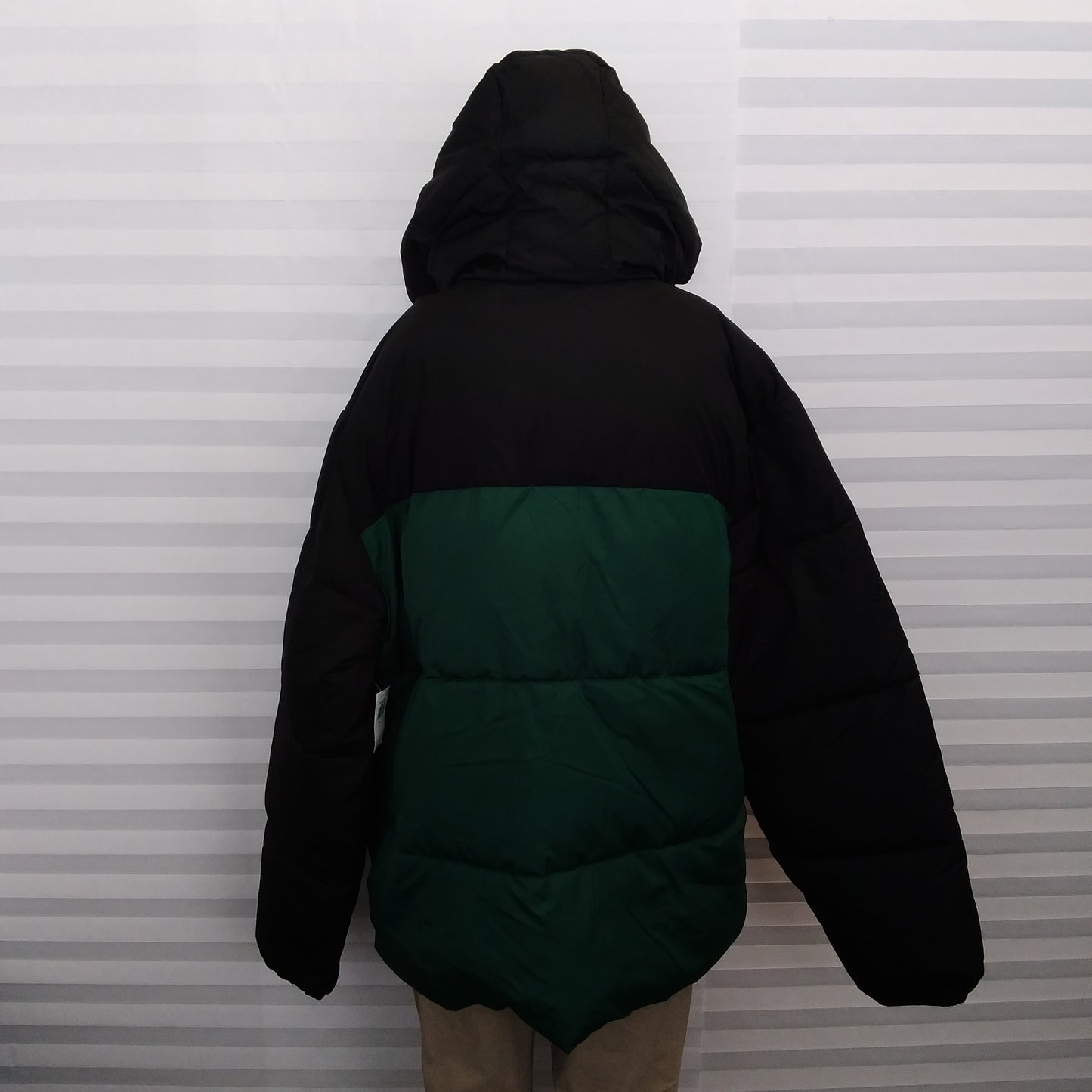 NWT - OLD NAVY Botany Green Frost Free Hooded Puffer Jacket - XL