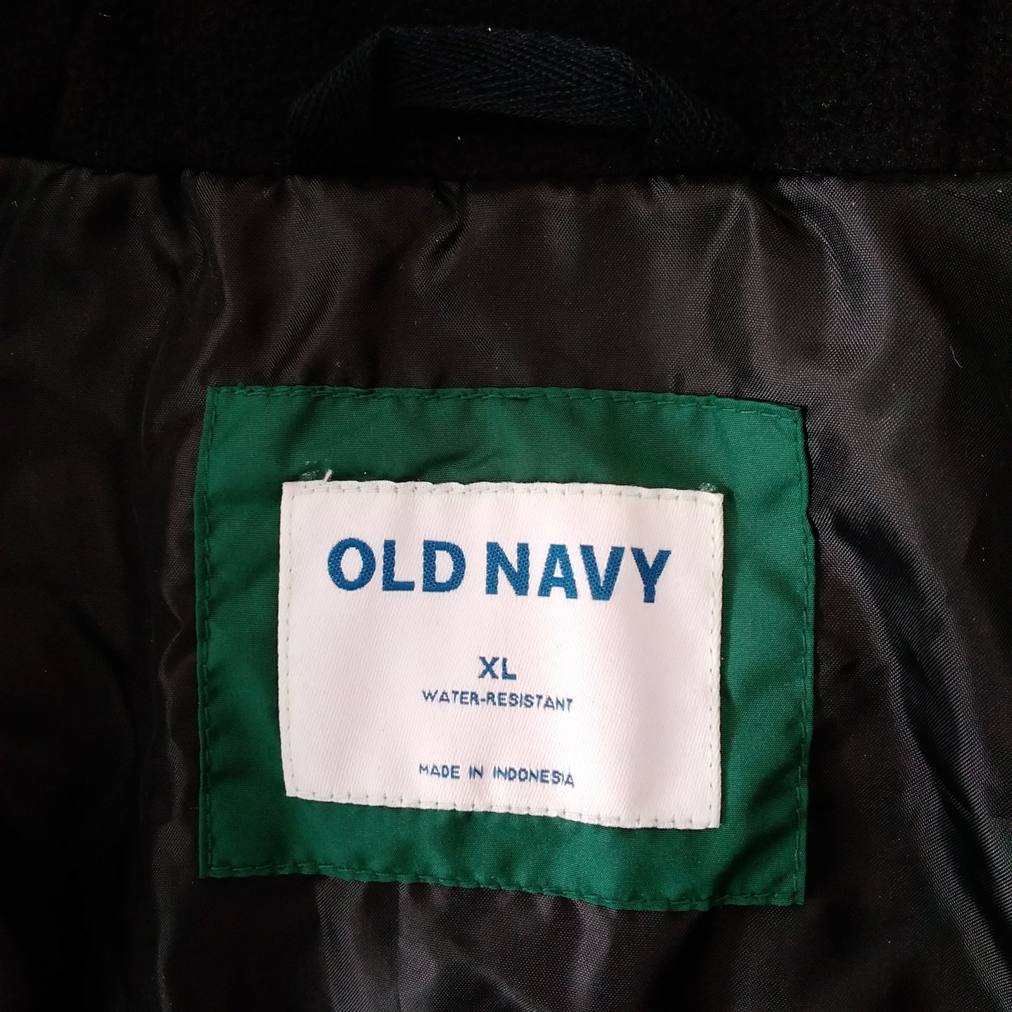 NWT - OLD NAVY Botany Green Frost Free Hooded Puffer Jacket - XL