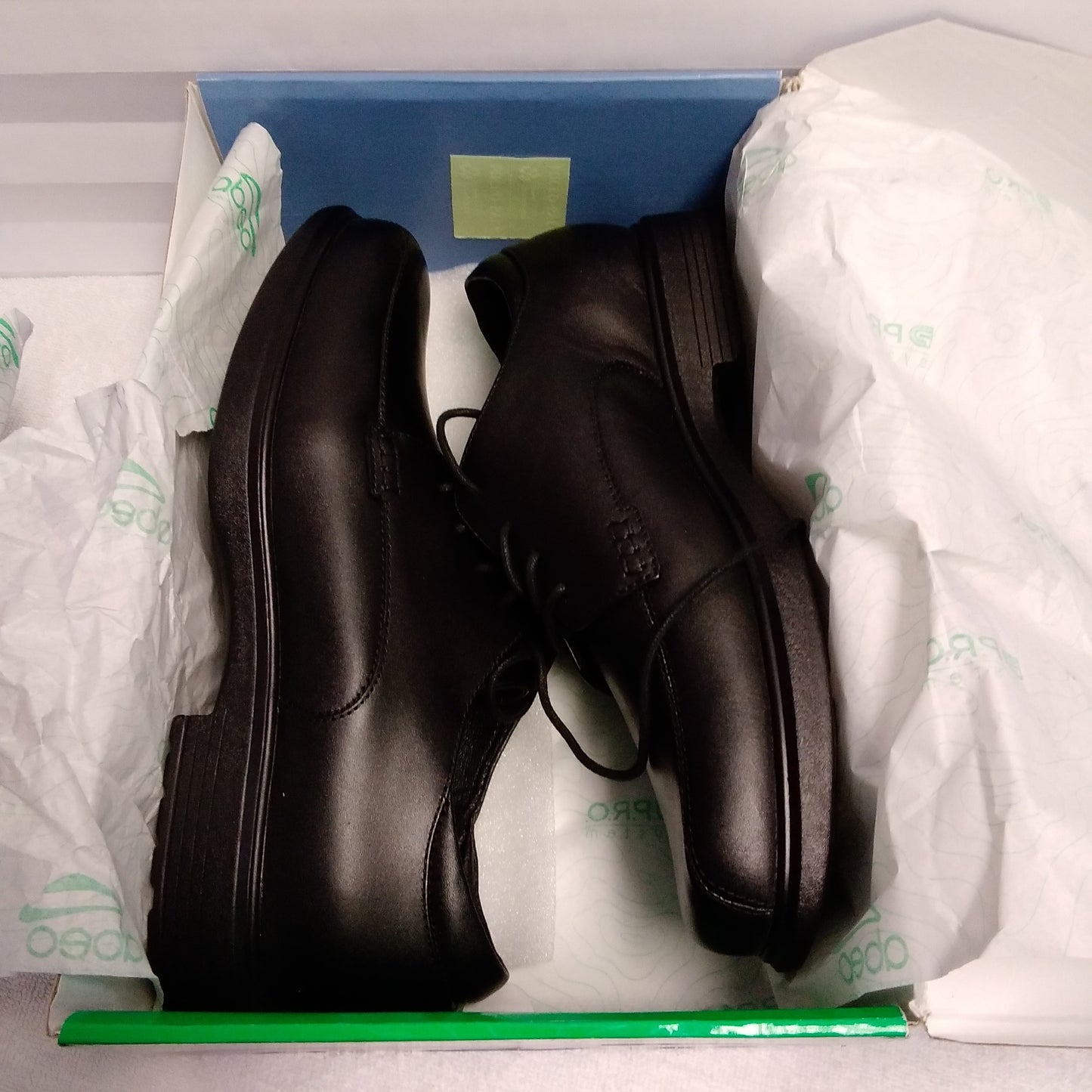 NIB - Abeo Men's Black Dawson Oxford Shoe - Size: 12
