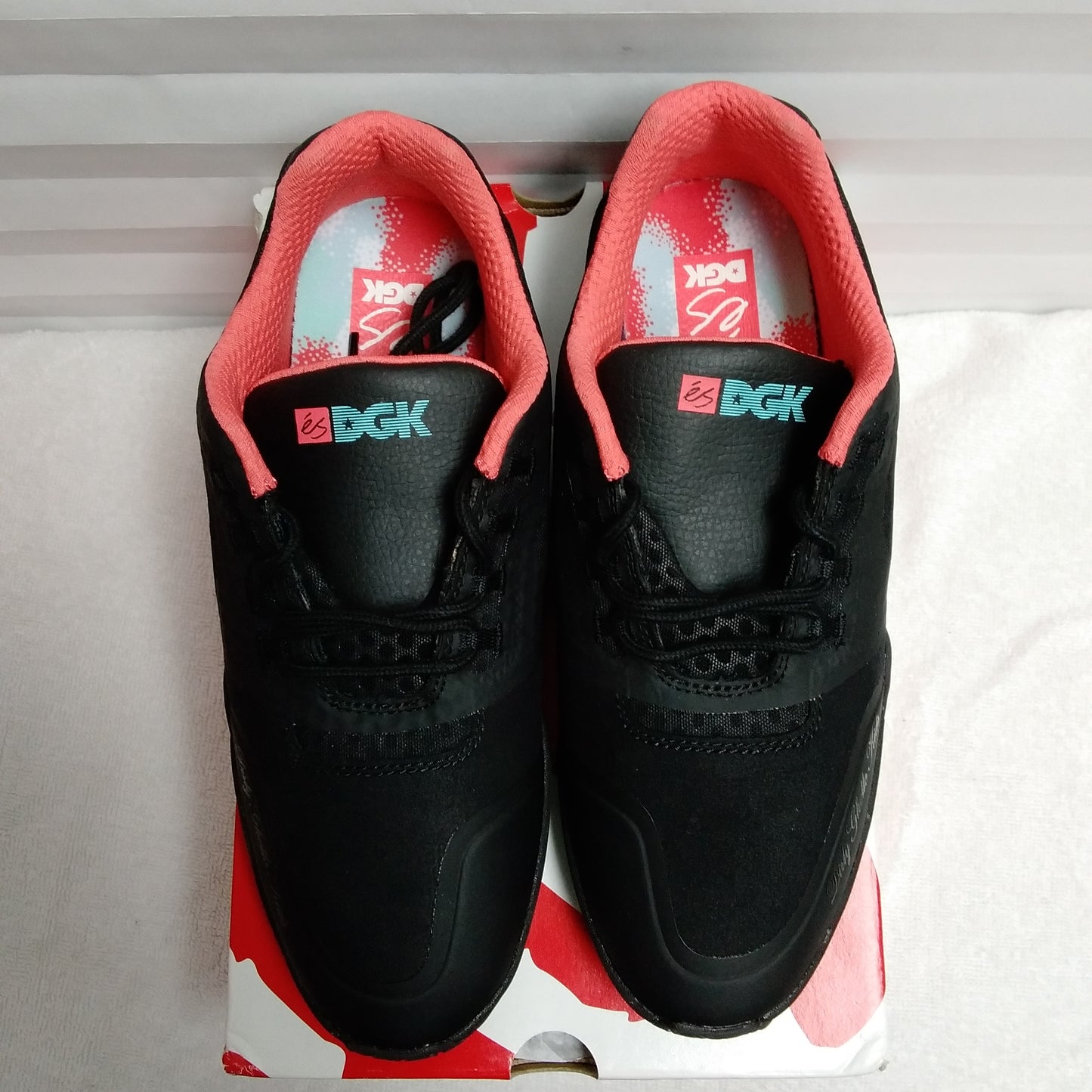 NIB - Es Men's Black SESLA X DGK Skateboarding Shoes - Size: 7.5