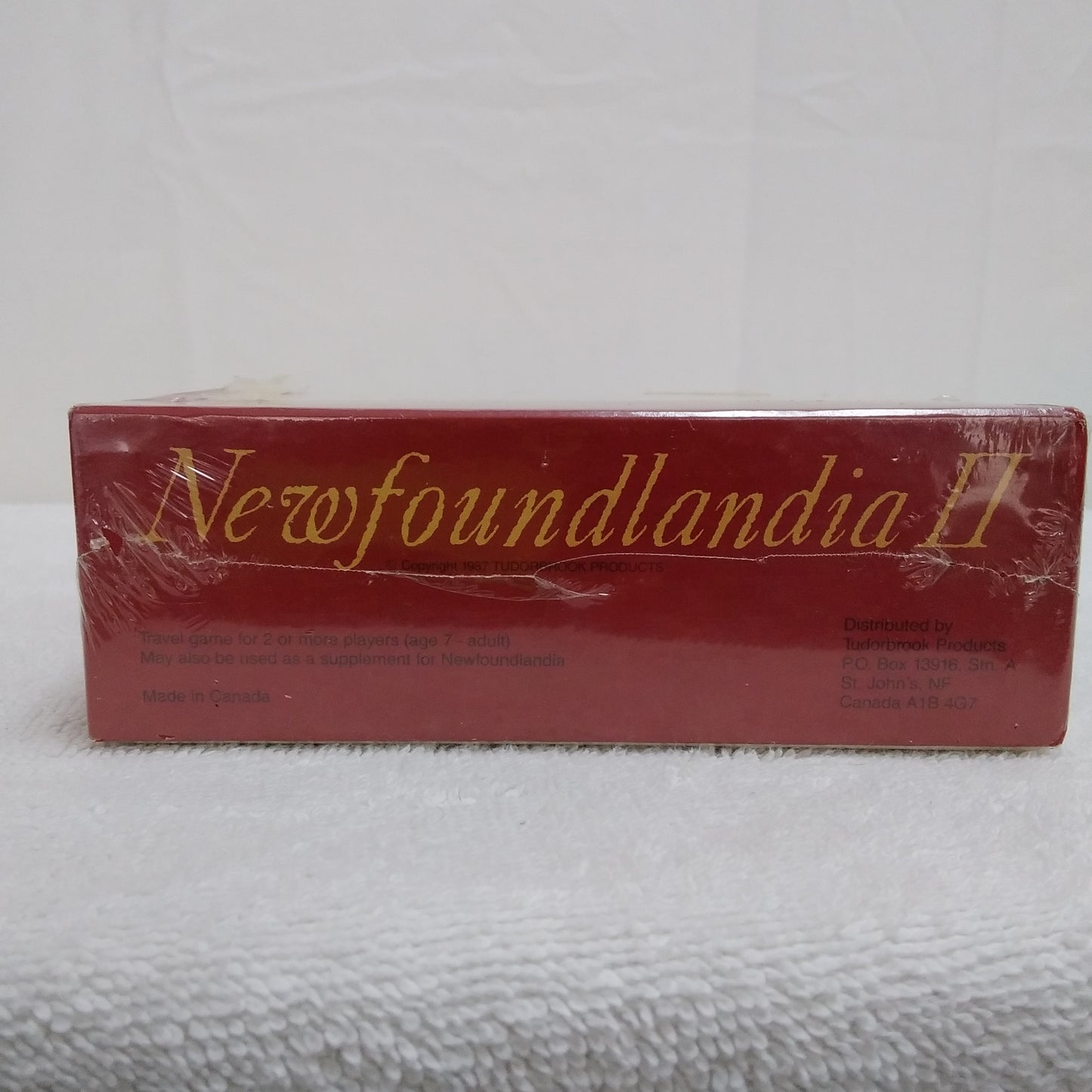 NIB - Newfoundlandia II (Travel Version) by Tudorbrook Products 1987