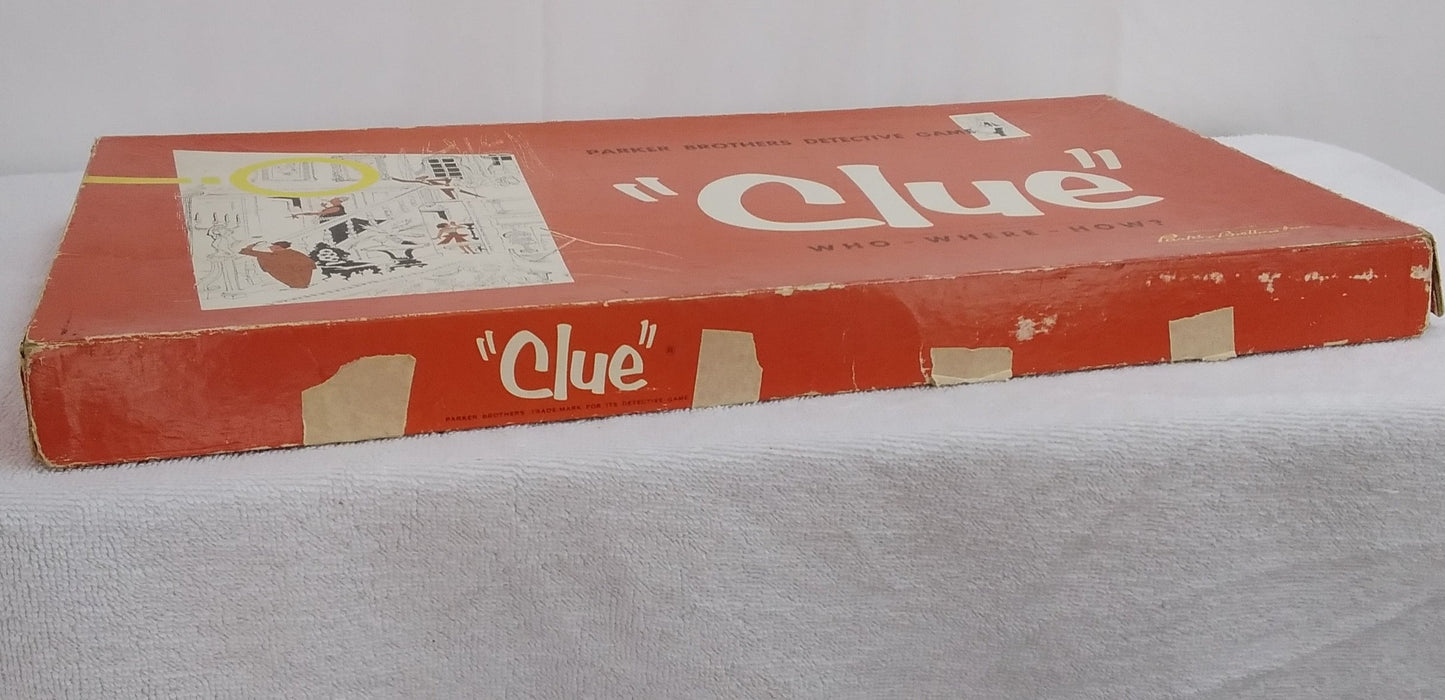 VTG -- Parker Brother's 1956 Edition of Clue